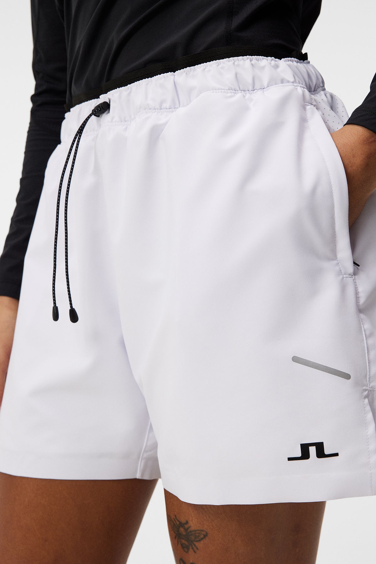Novia Pro Pack Shorts in White by J.Lindeberg