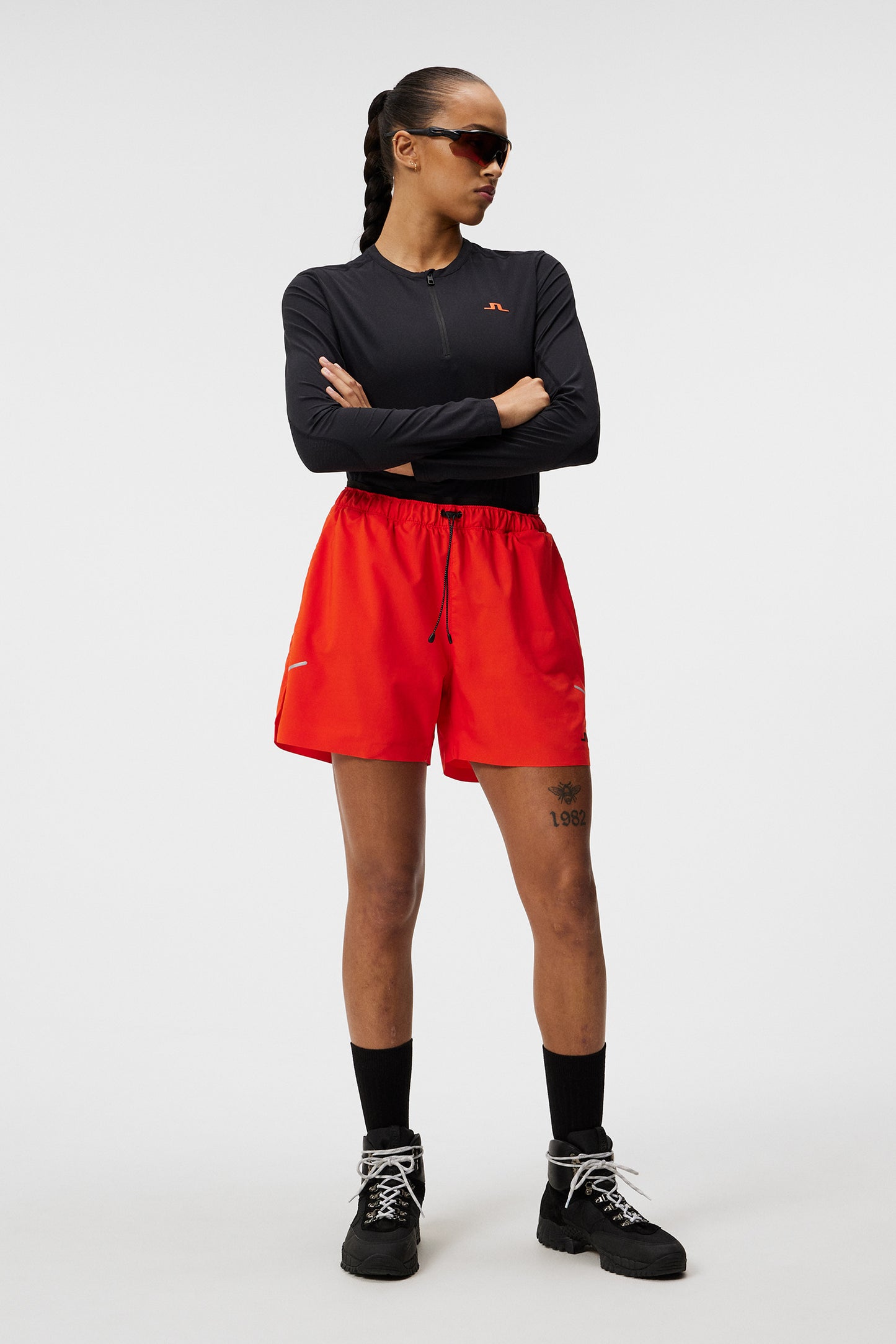 Novia Pro Pack Shorts in Tangerine Tango by J.Lindeberg