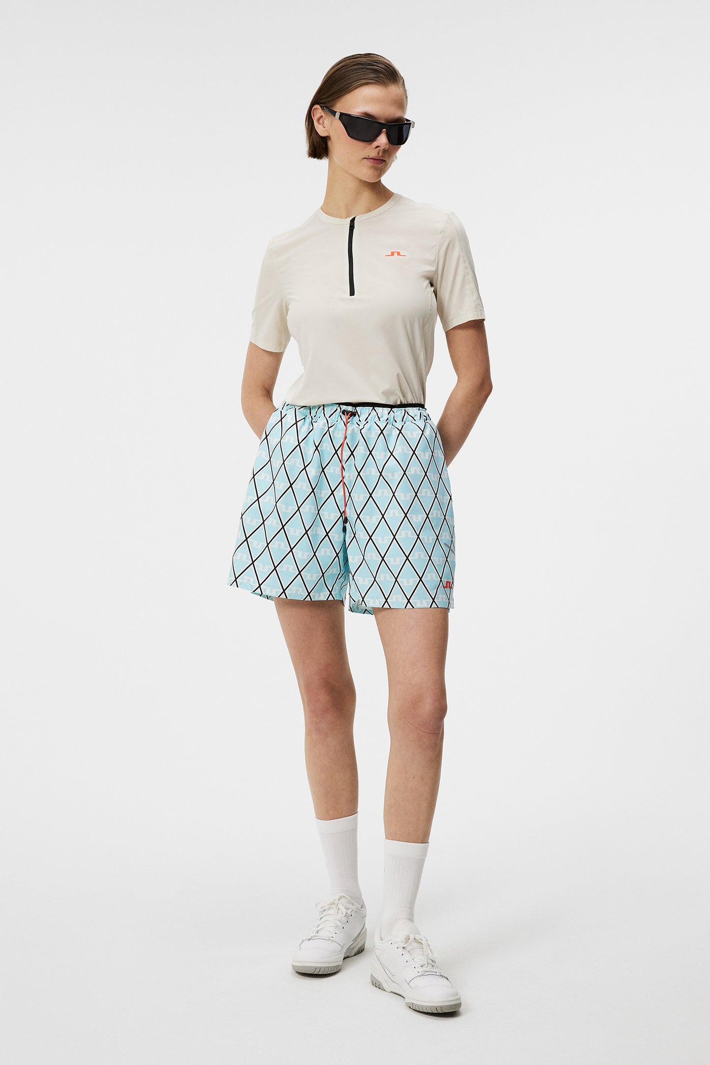 Novia Print Pro Pack Shorts in Geo Atomizer by J.Lindeberg