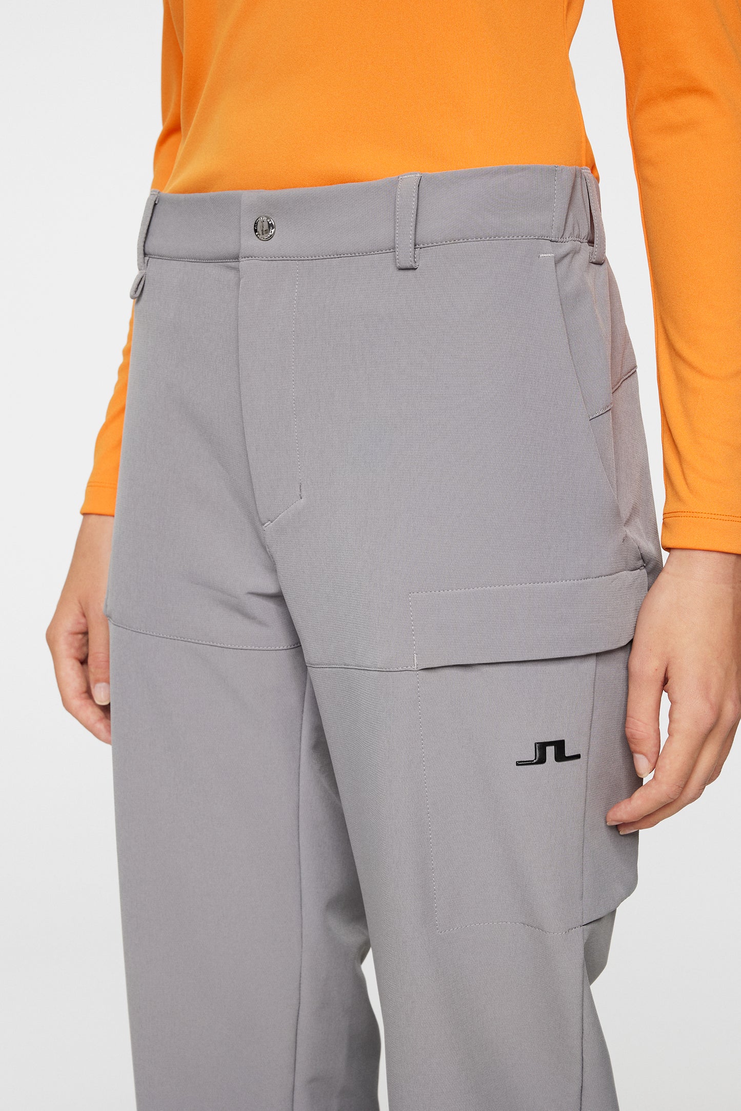 Glenda Softshell Pants in Night Owl by J.Lindeberg