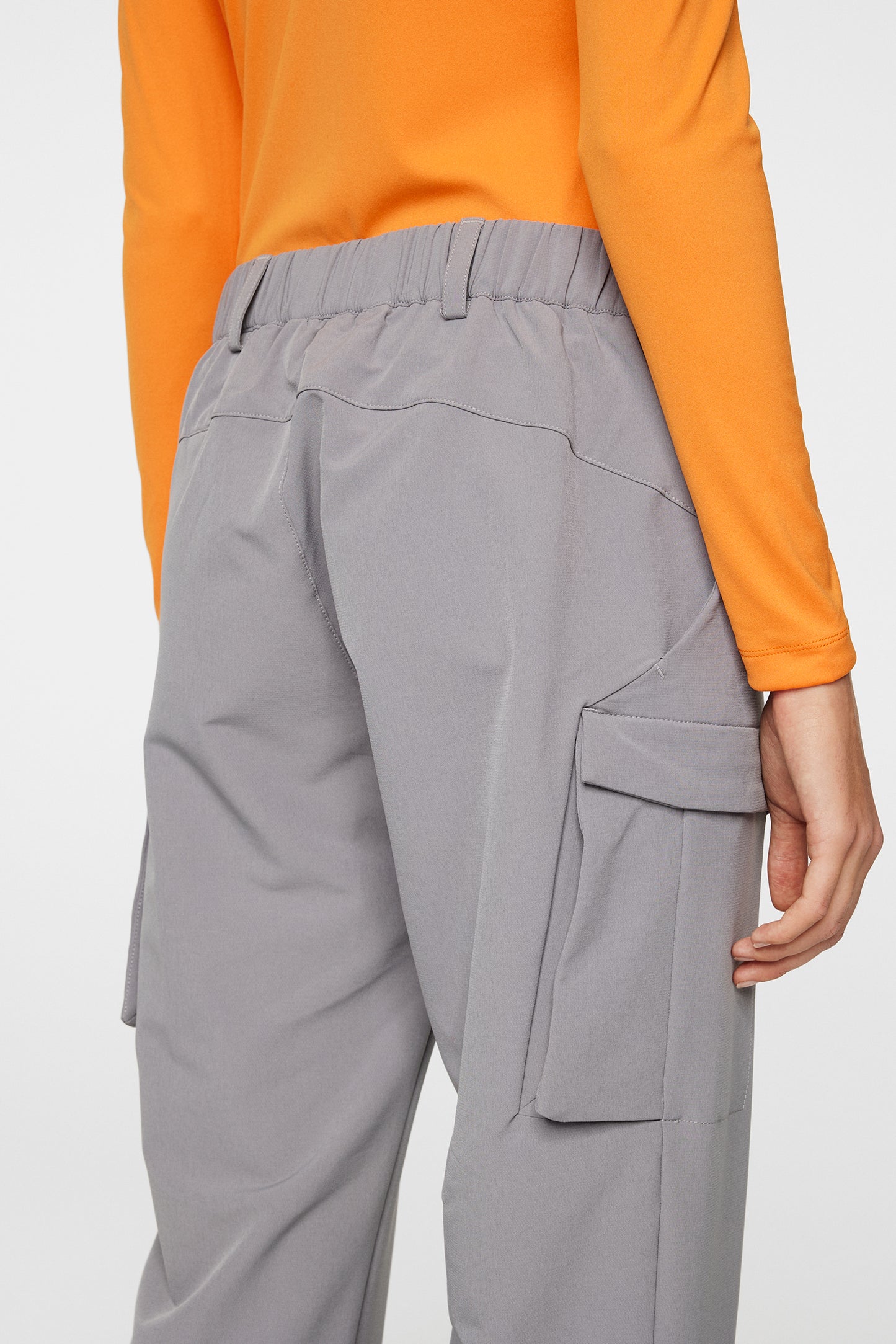 Glenda Softshell Pants in Night Owl by J.Lindeberg
