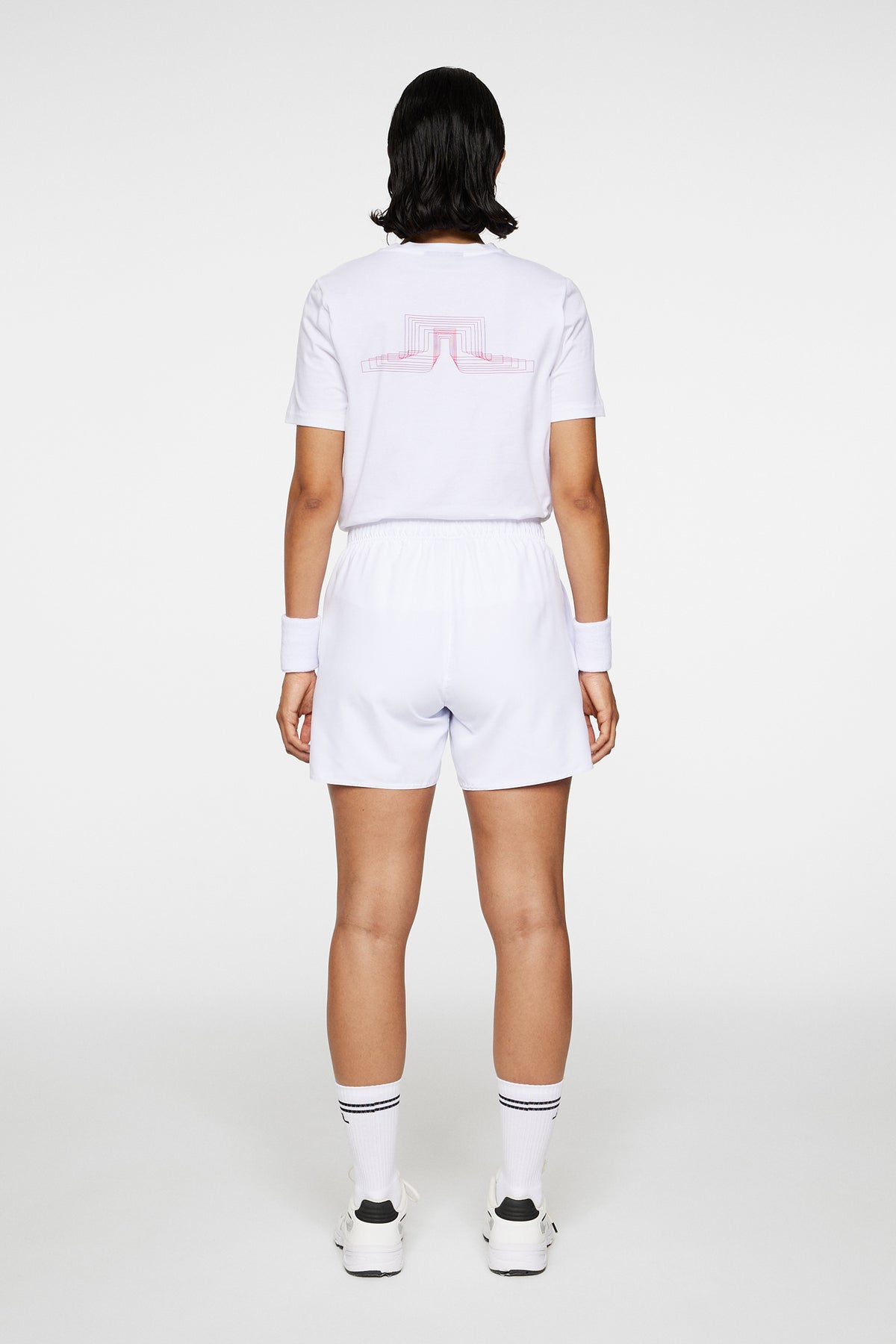 Pricilla Shorts in White by J.Lindeberg