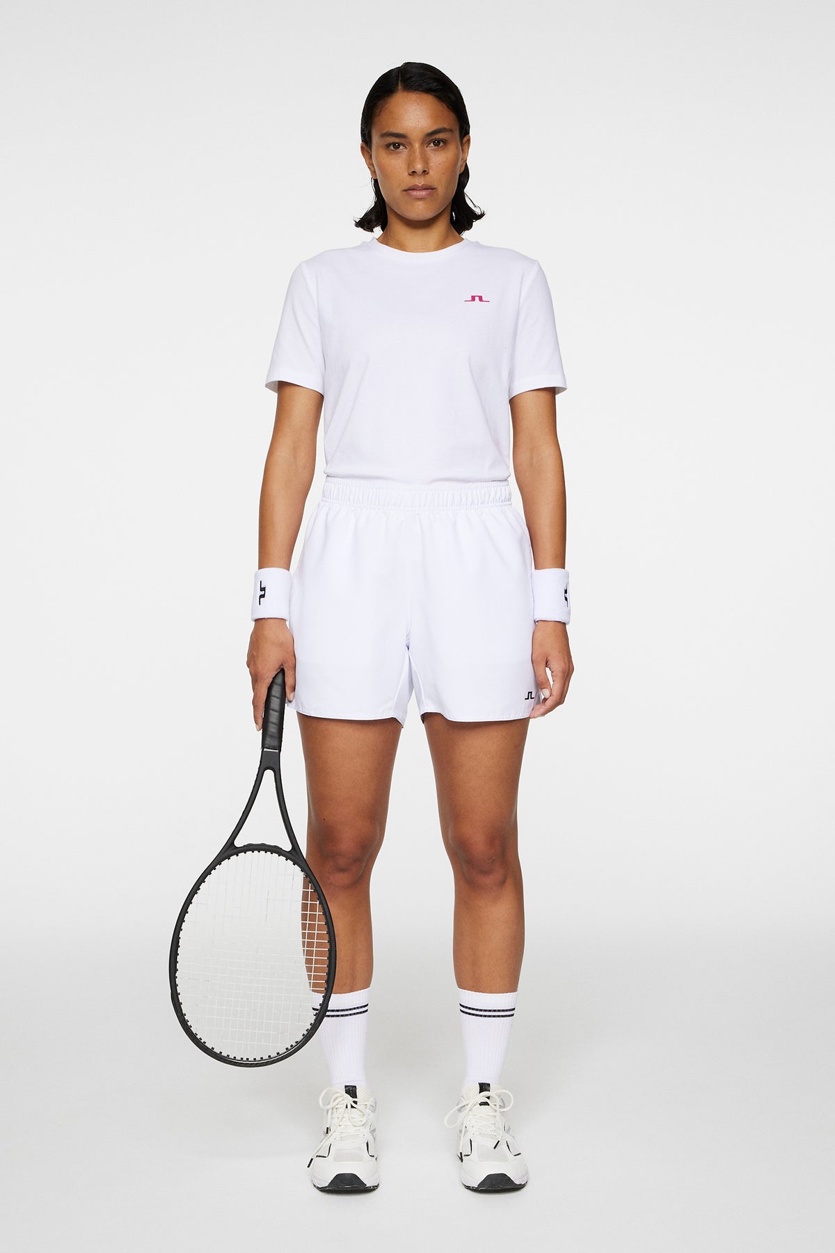 Pricilla Shorts in White by J.Lindeberg