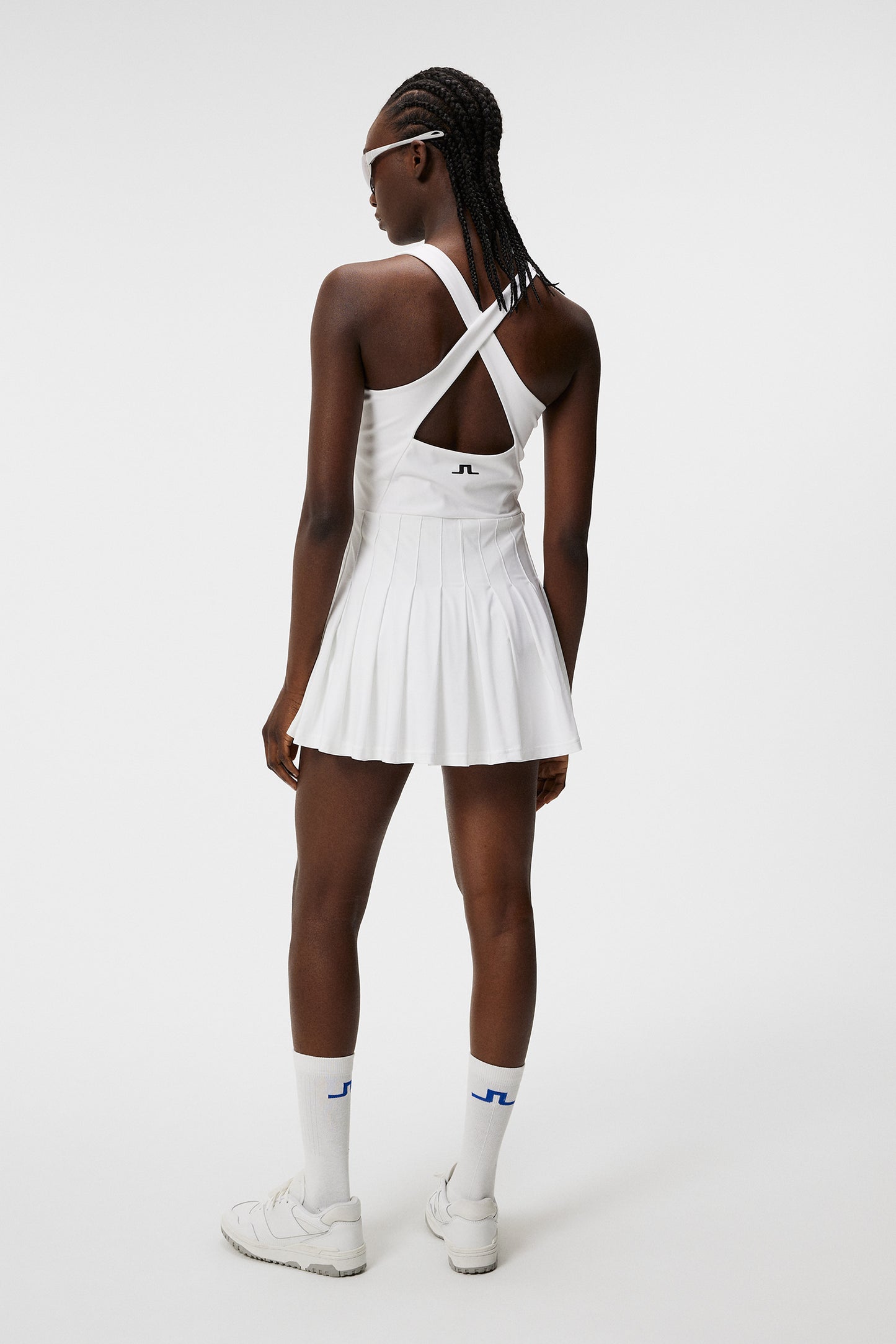 Rachel Dress in White by J.Lindeberg