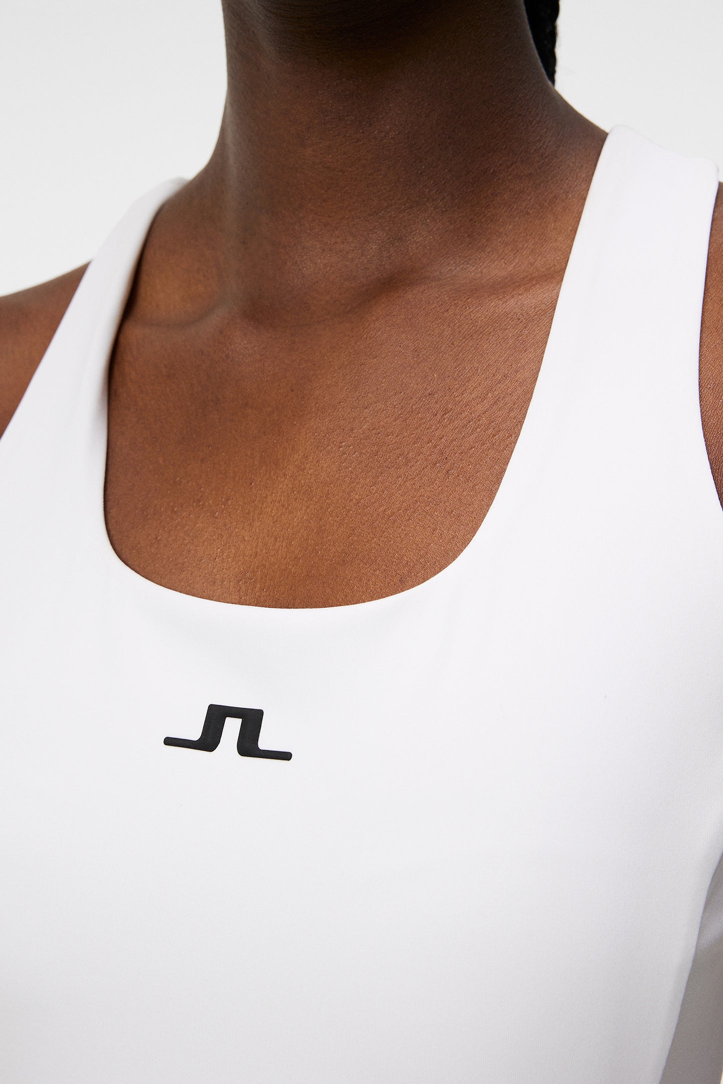 Rachel Dress in White by J.Lindeberg