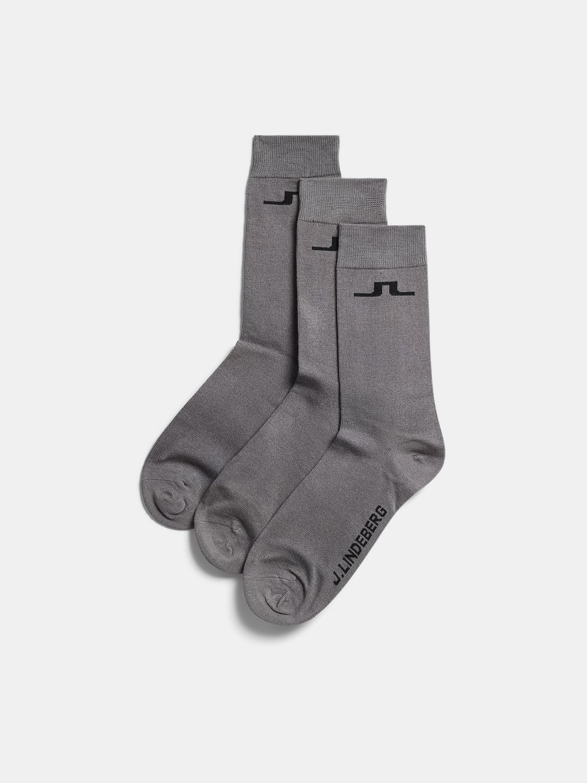 Bridge Bamboo Sock in Gargoyle by J.Lindeberg