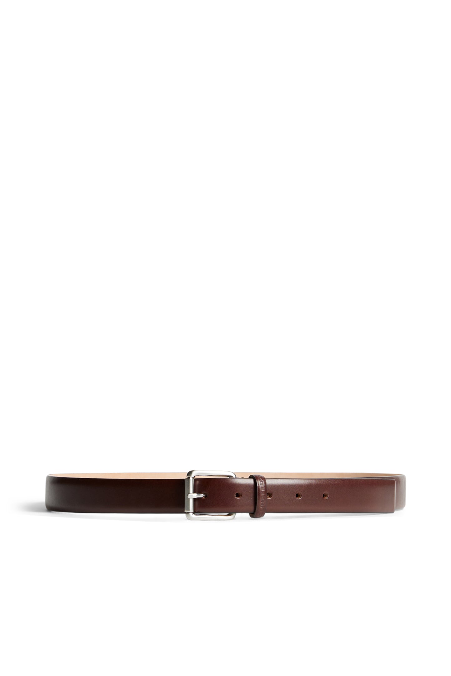 Bill Leather Belt in Bitter Chocolate by J.Lindeberg