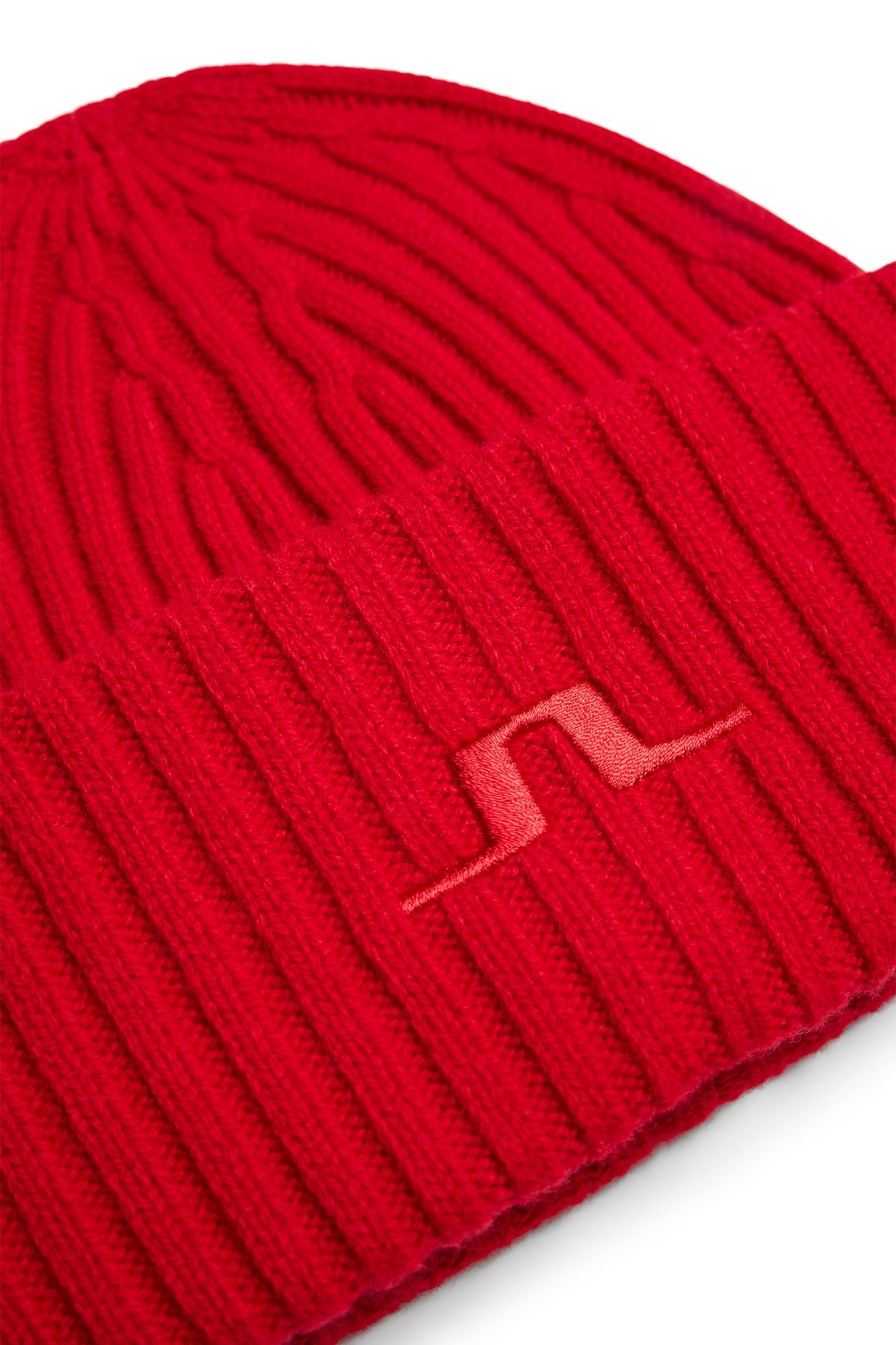 Jive Wool Beanie in Barbados Cherry by J.Lindeberg