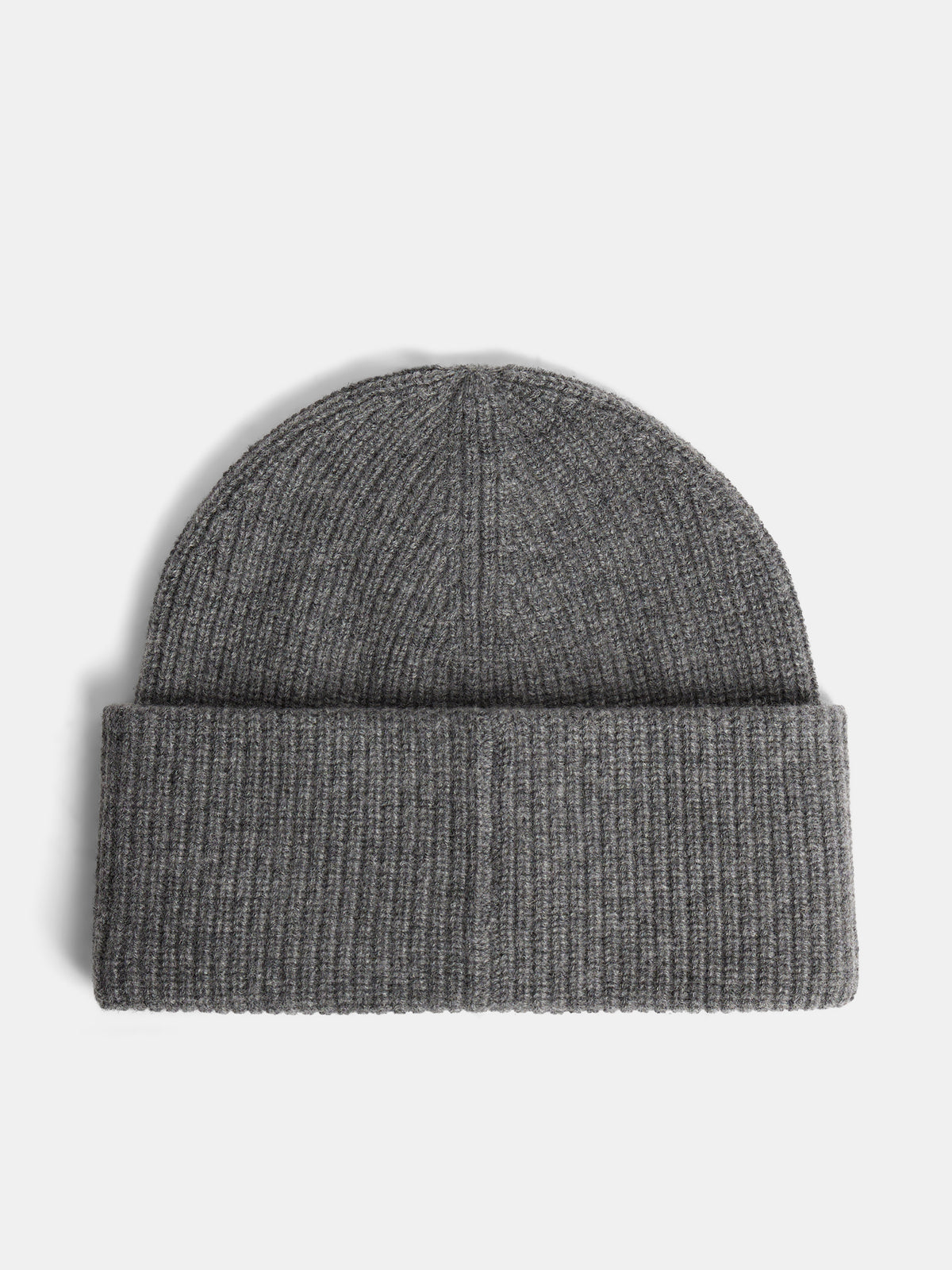 Monti Cashmere Blend Beanie in Mid Grey Melange by J.Lindeberg
