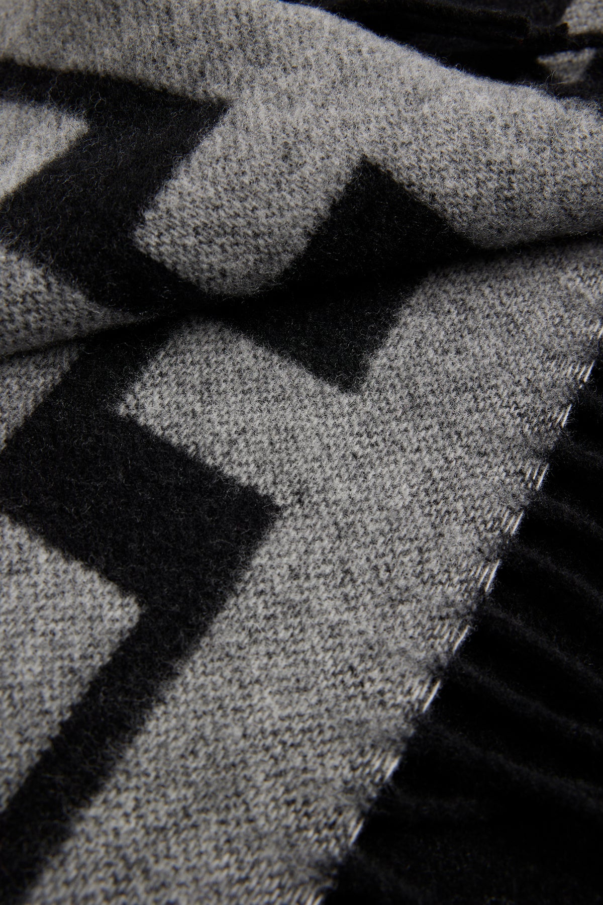 Champ Double Sided  Scarf in Black by J.Lindeberg