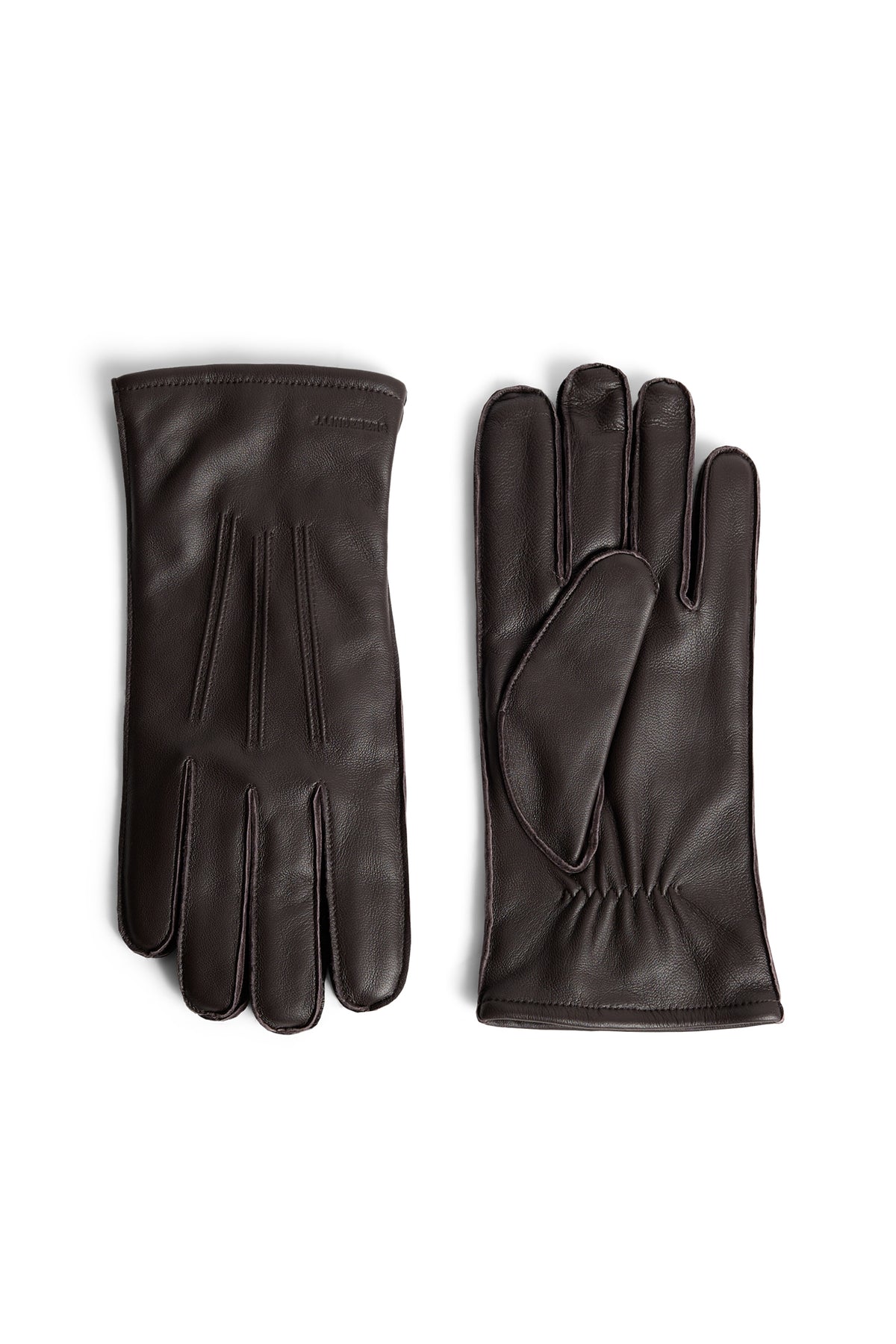 Milo Leather Glove in Molé by J.Lindeberg