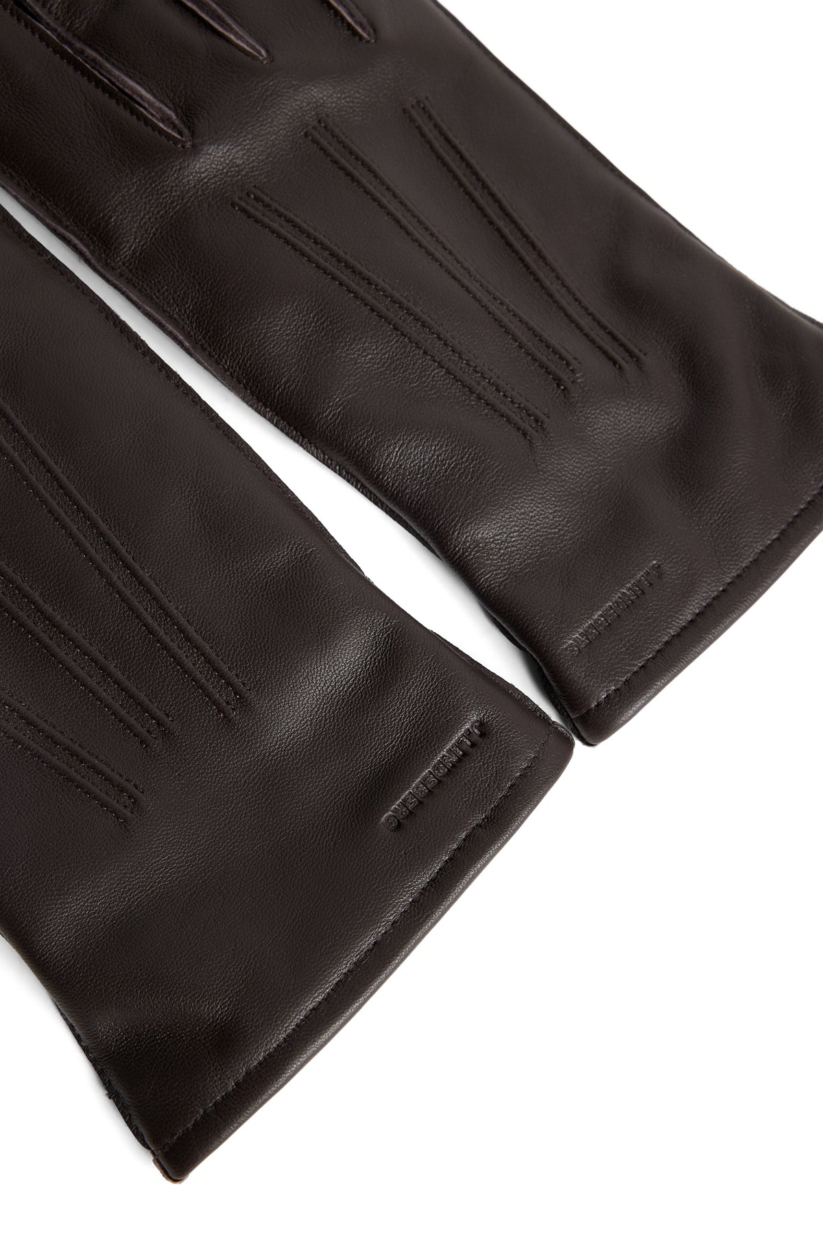 Milo Leather Glove in Molé by J.Lindeberg
