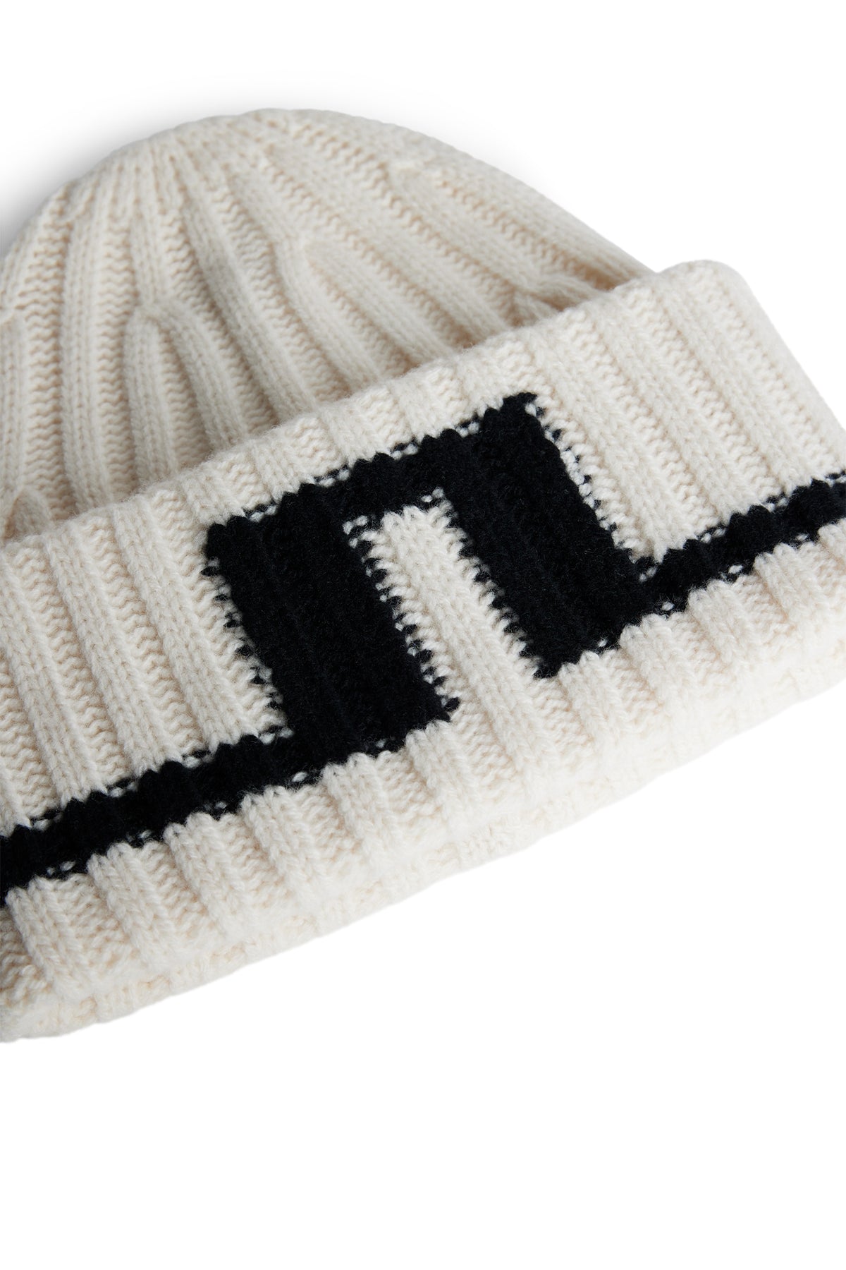 Enso Big Beanie in Moonbeam by J.Lindeberg