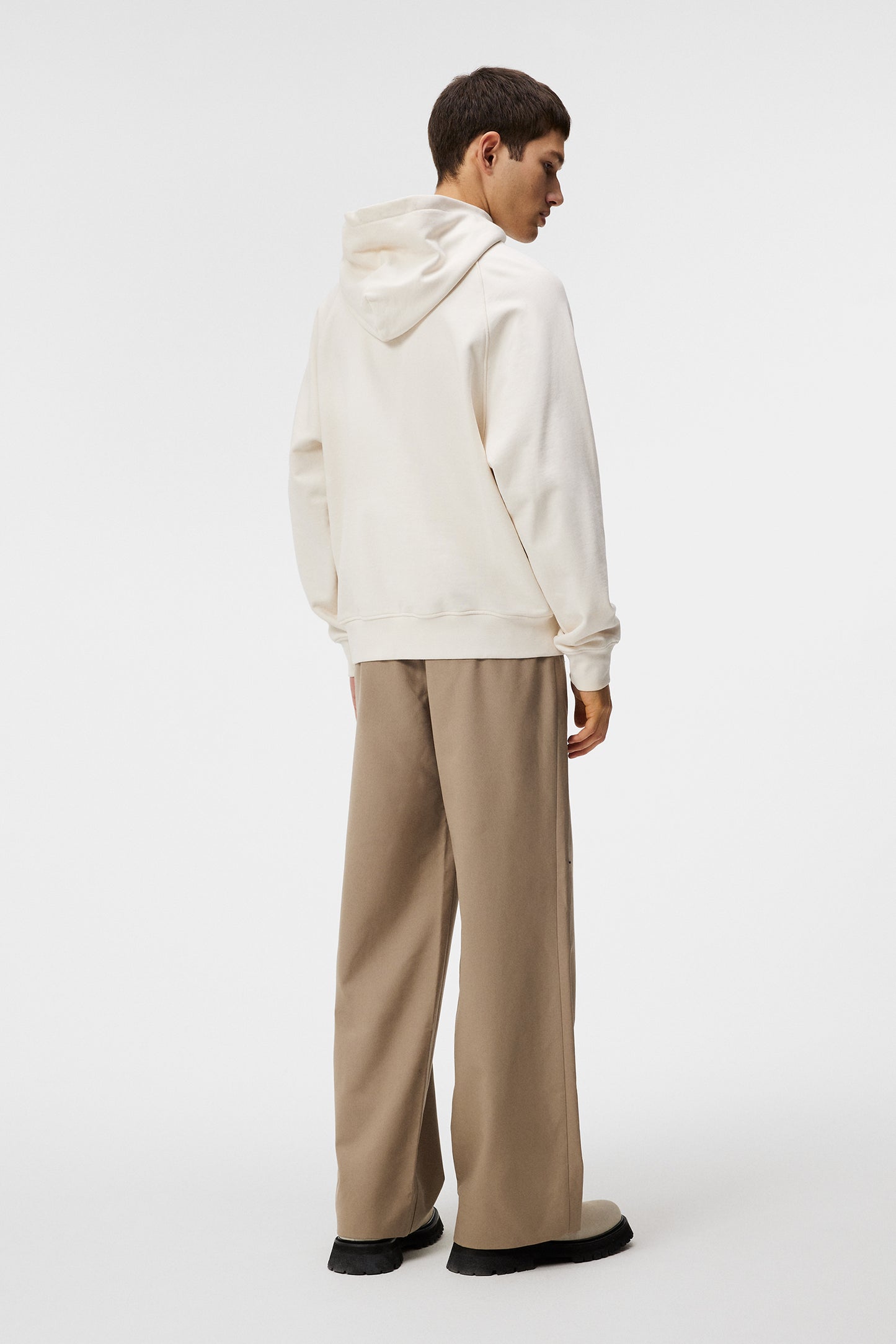 Callan Bridge Hoodie in Cloud White by J.Lindeberg