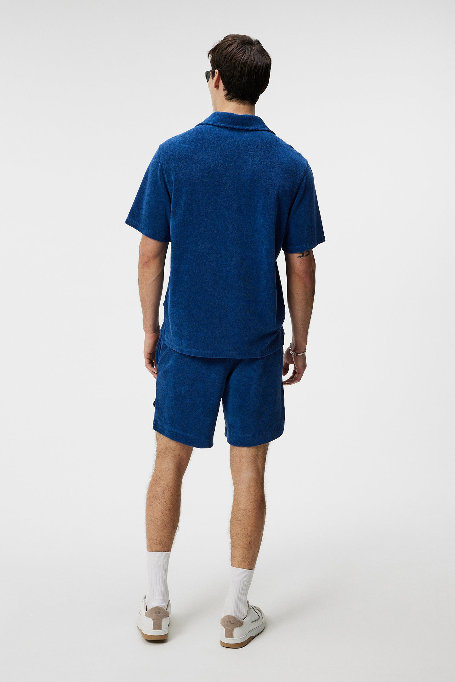 Ted Terry Resort Shirt in Estate Blue by J.Lindeberg
