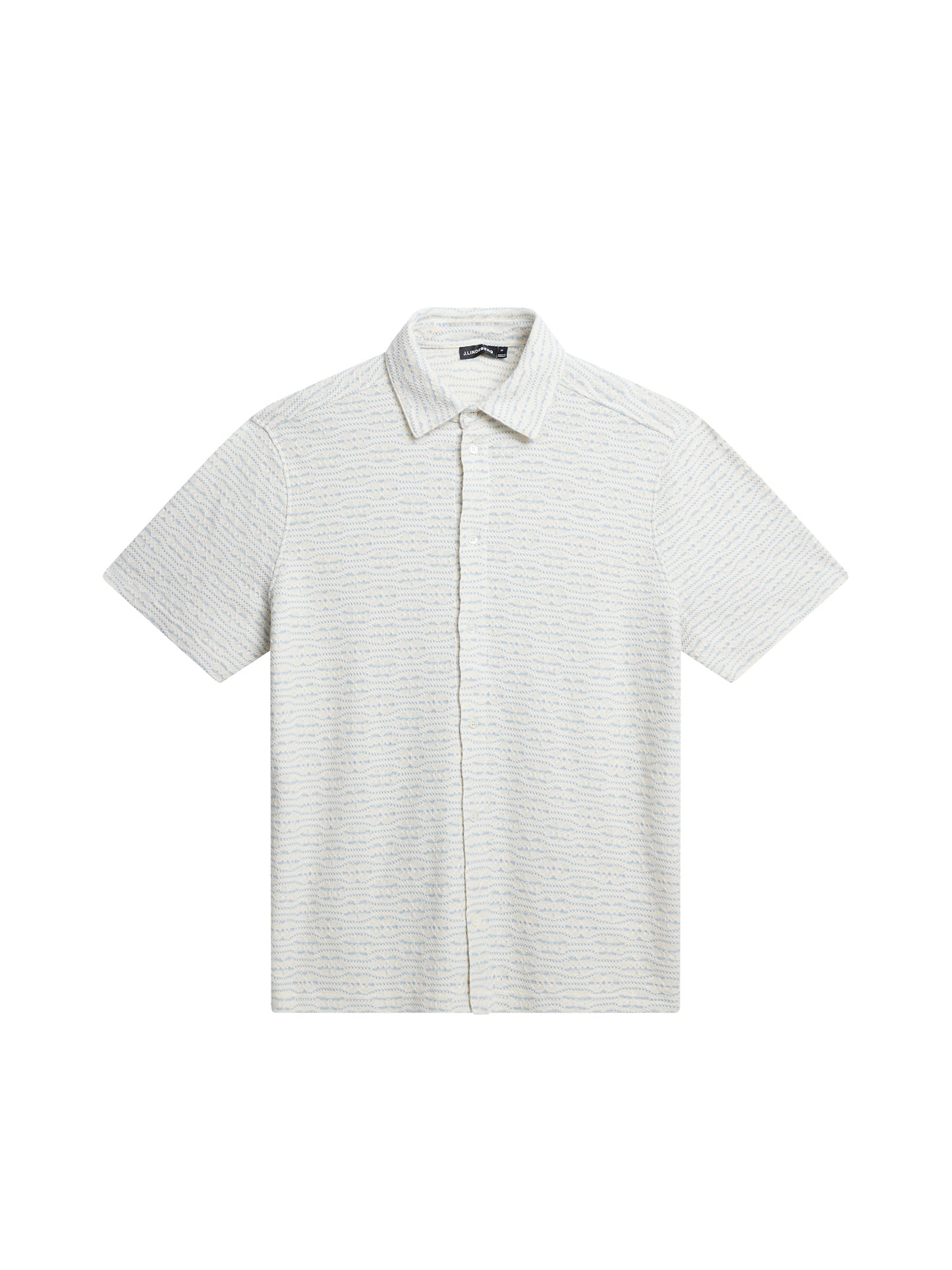 Torpa  Structure Shirt in Chambray Blue by J.Lindeberg