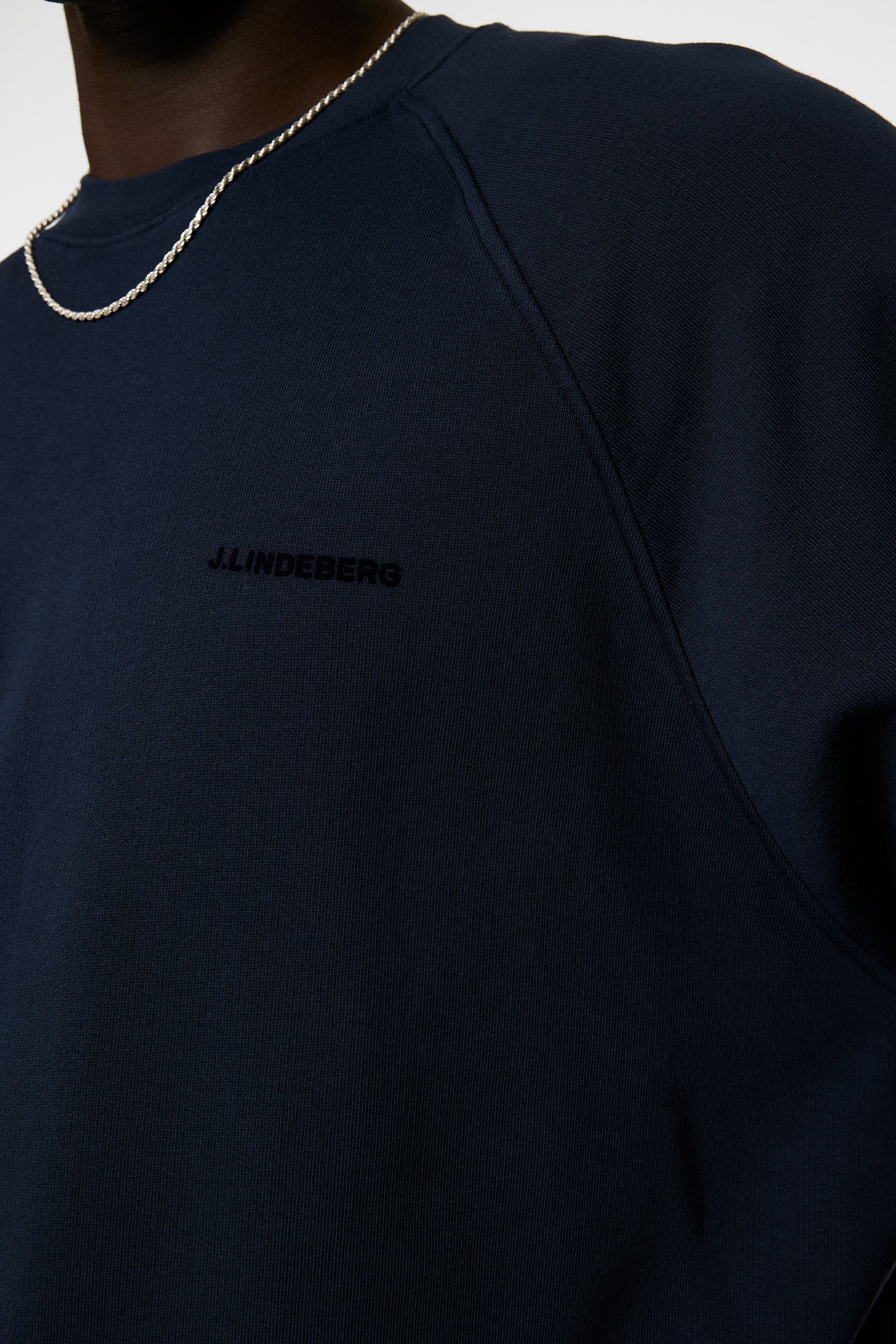 Callan Crew Neck in JL Navy by J.Lindeberg