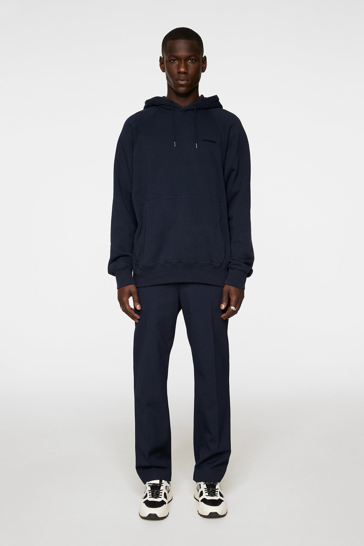 Callan Hoodie in JL Navy by J.Lindeberg
