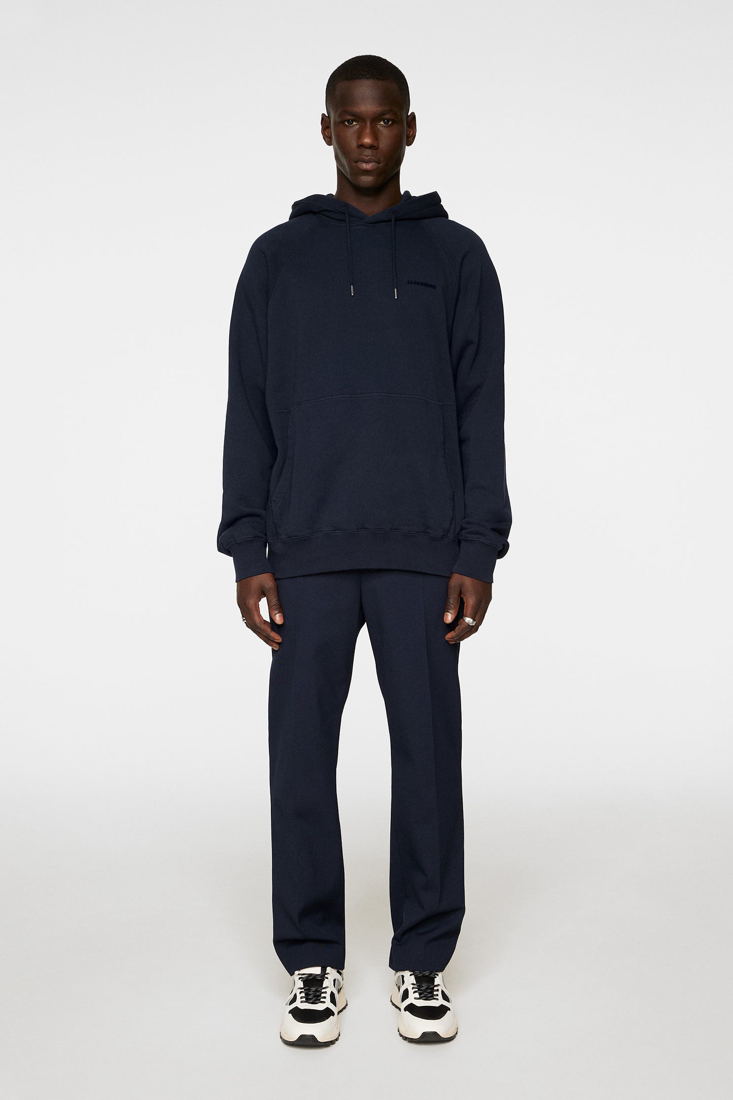 Callan Hoodie in JL Navy by J.Lindeberg