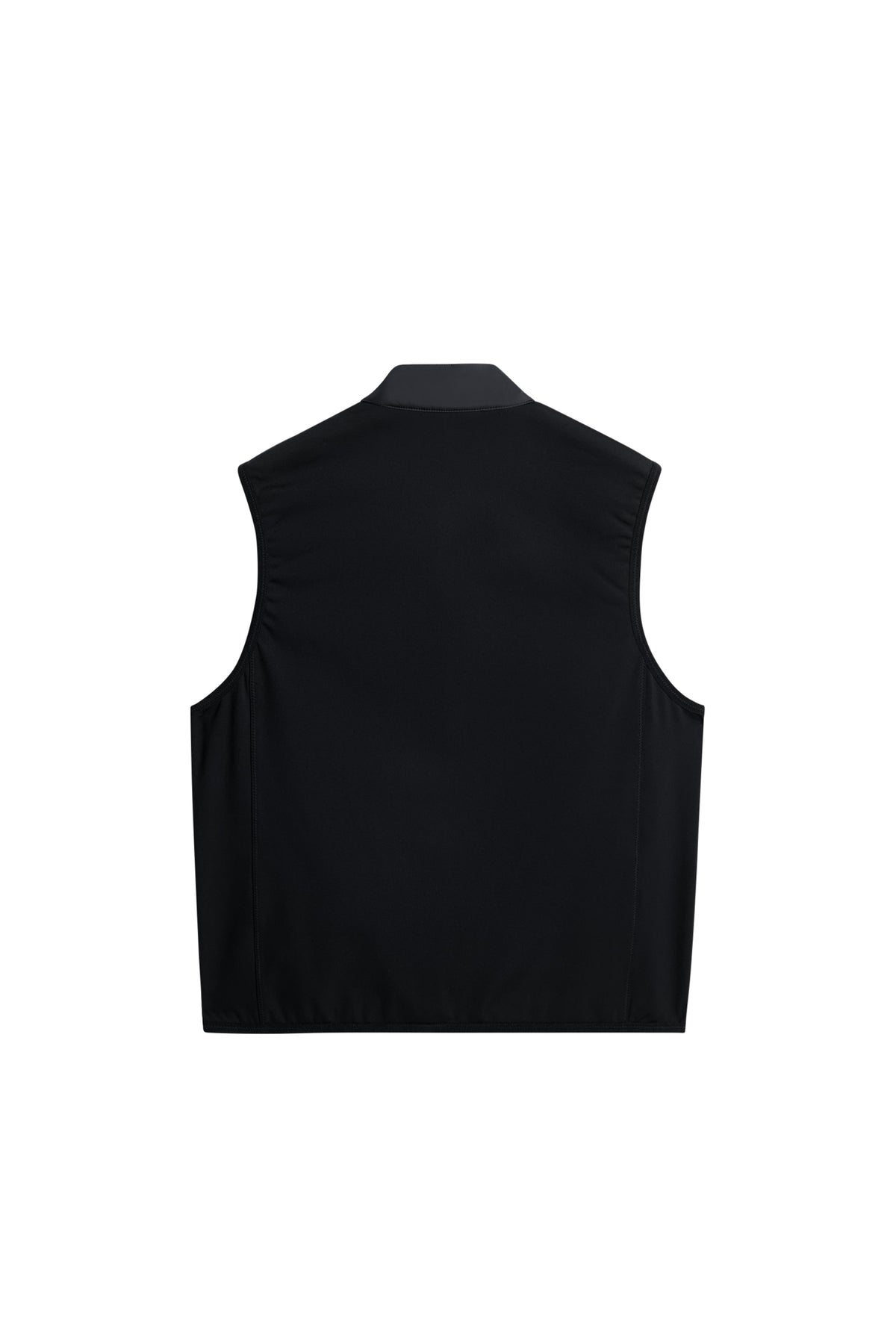 Dobber Hybrid Vest in Black by J.Lindeberg