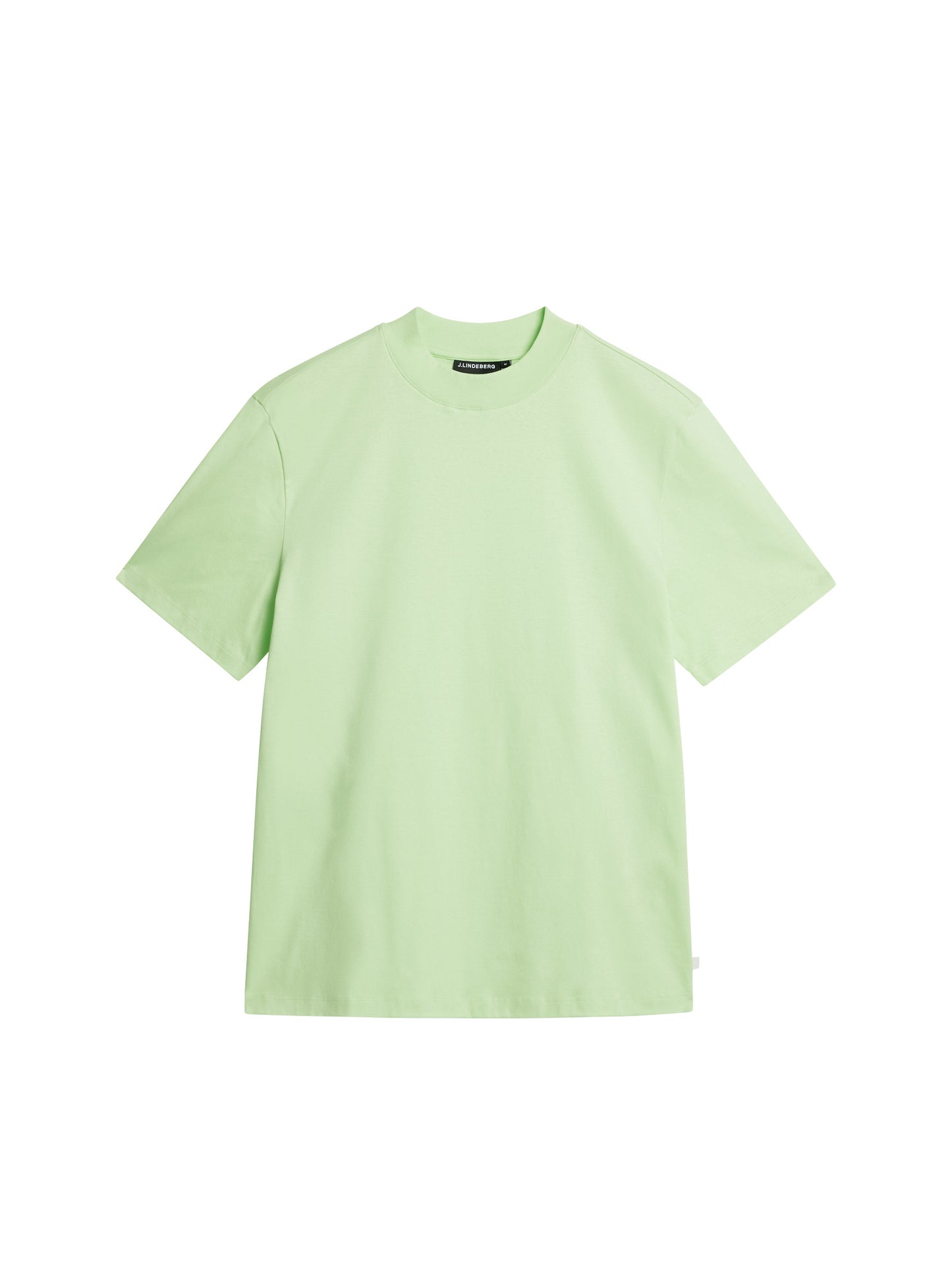 Ace Mock Neck T-shirt in Paradise Green by J.Lindeberg