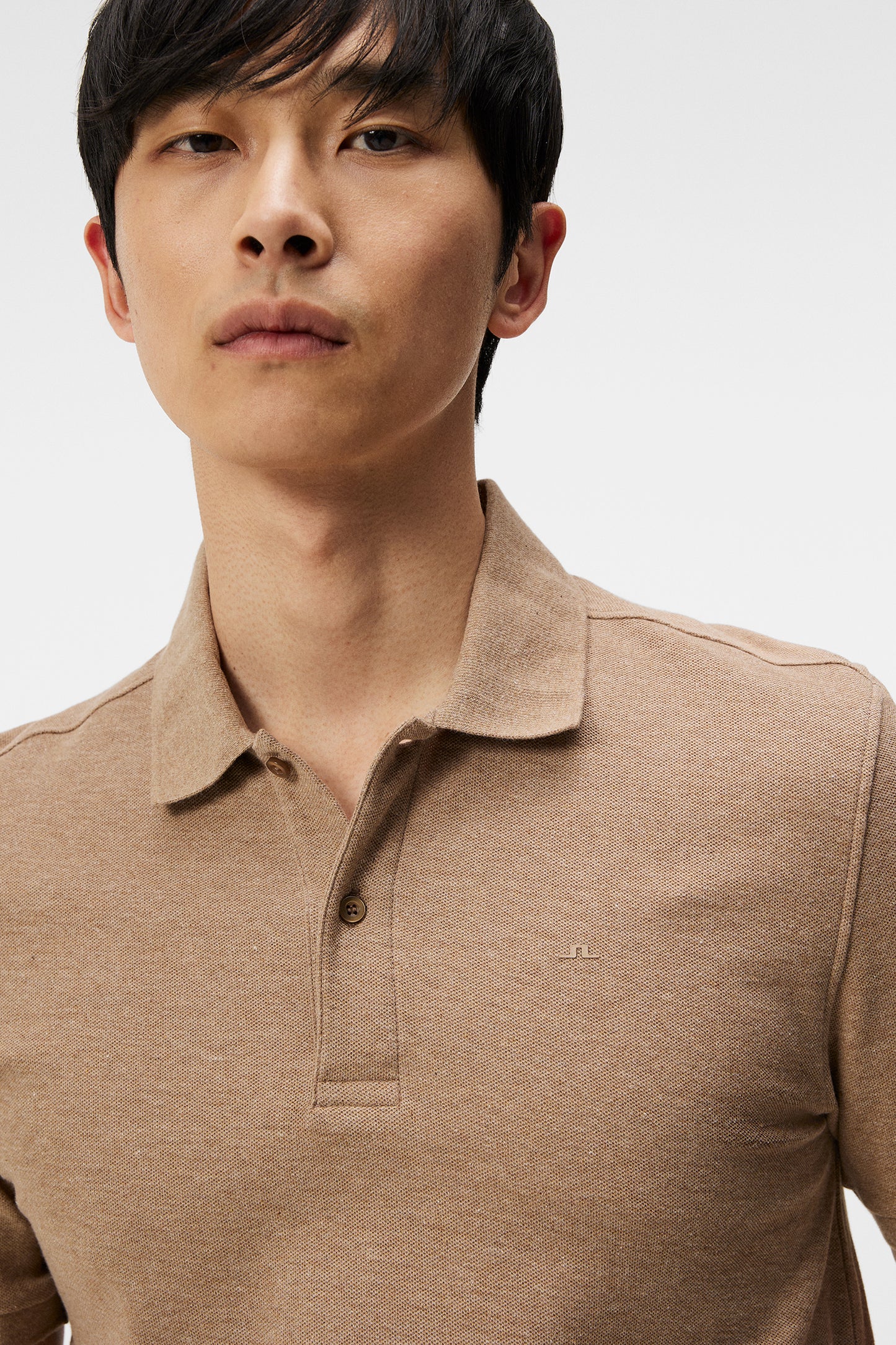 Troy Polo Shirt in Oil Green by J.Lindeberg