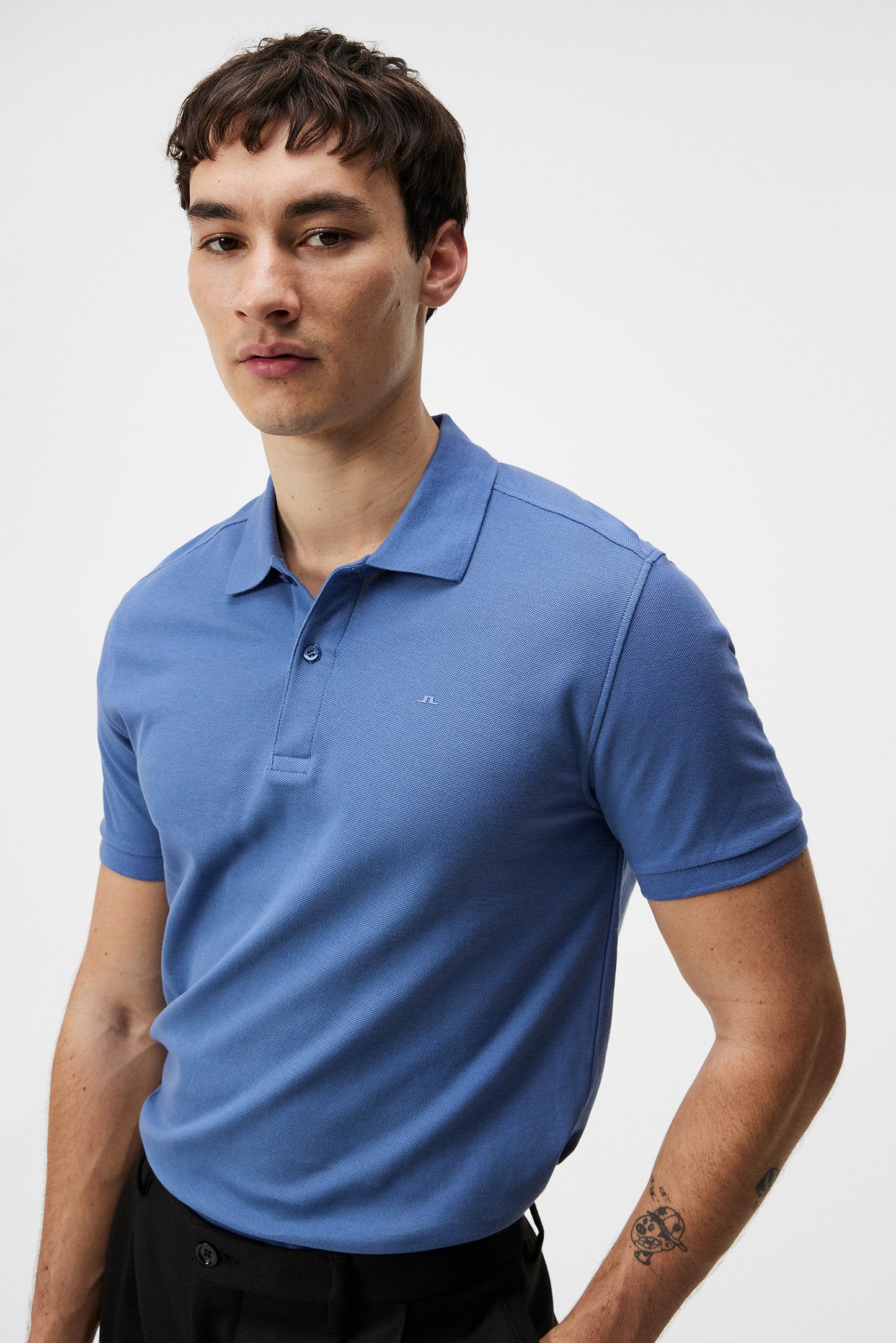 Troy Polo Shirt in Bijou Blue by J.Lindeberg