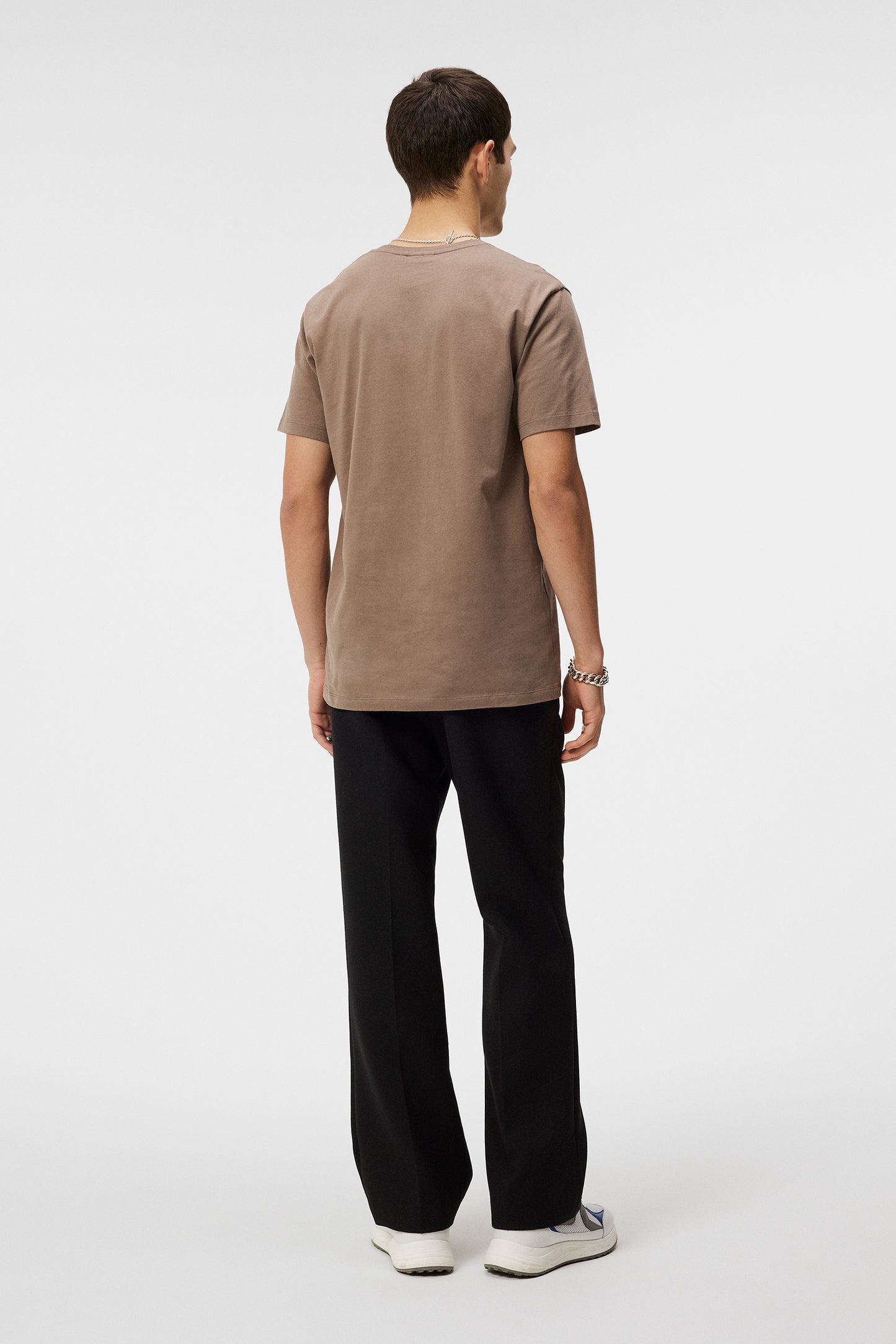 Sid Basic T-Shirt in Walnut by J.Lindeberg