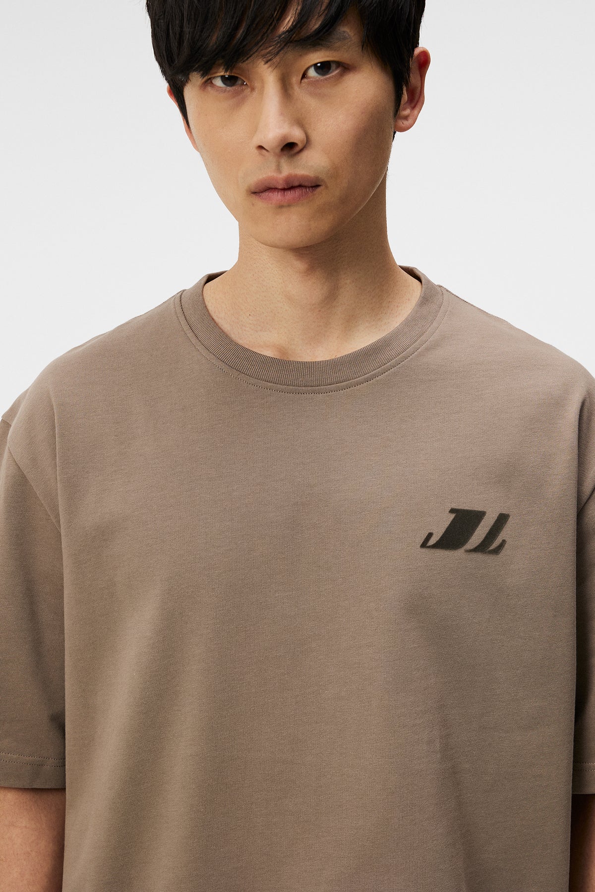 Cameron Loose Tee in Walnut by J.Lindeberg