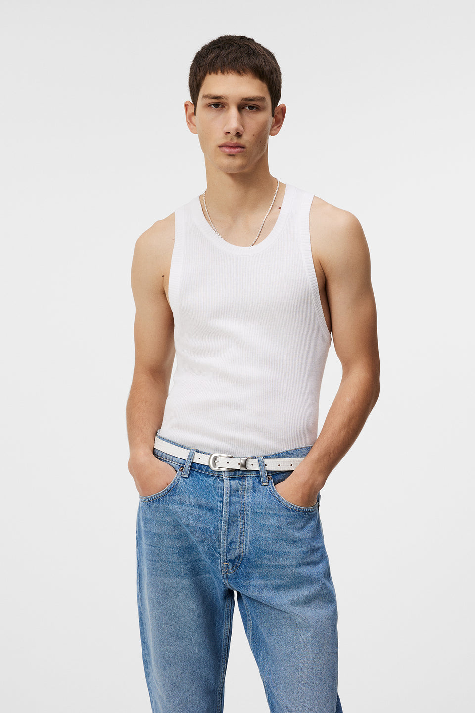 Tom Tank Top / Cloud White