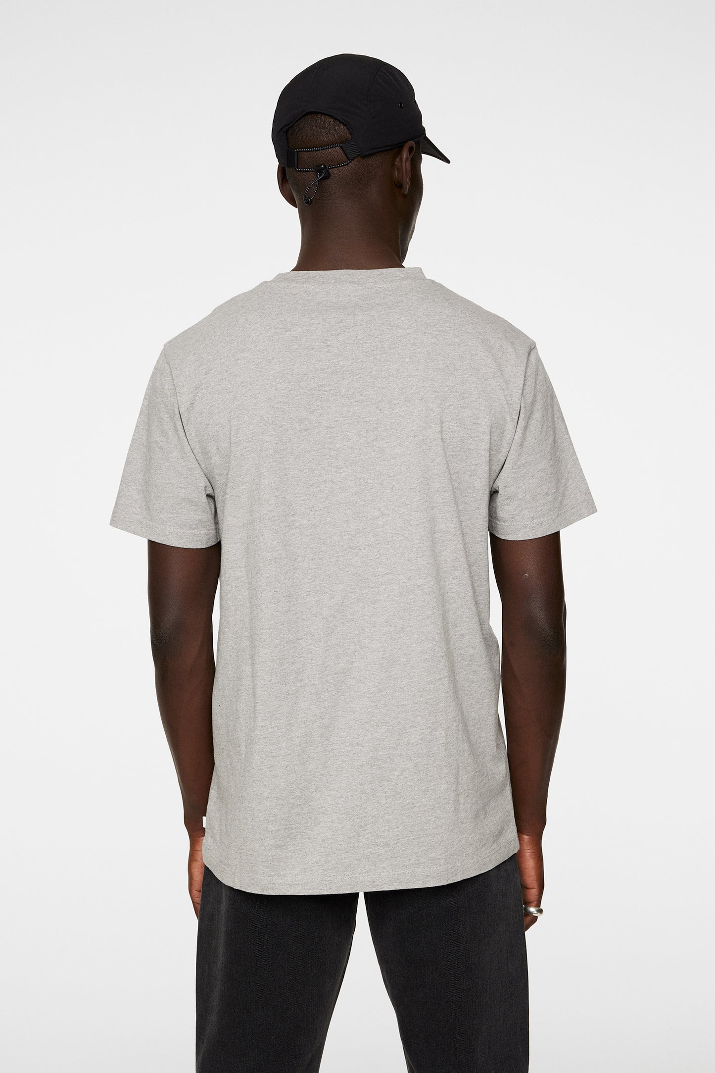Sid Basic T-Shirt in Light Grey Melange by J.Lindeberg