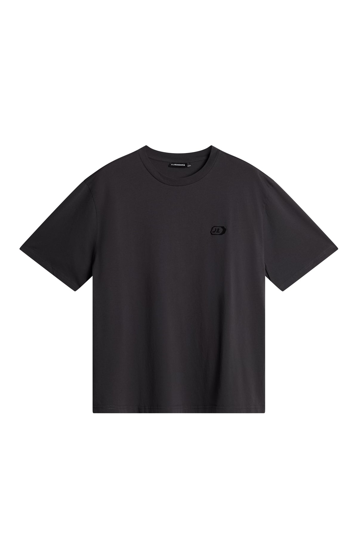 Hale Logo T-Shirt in Washed Black by J.Lindeberg