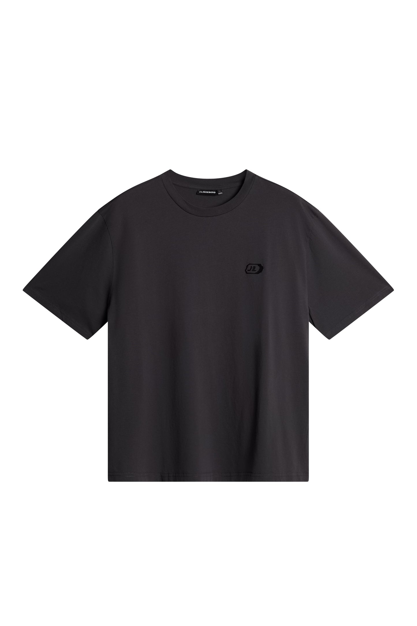 Hale Logo T-Shirt in Washed Black by J.Lindeberg