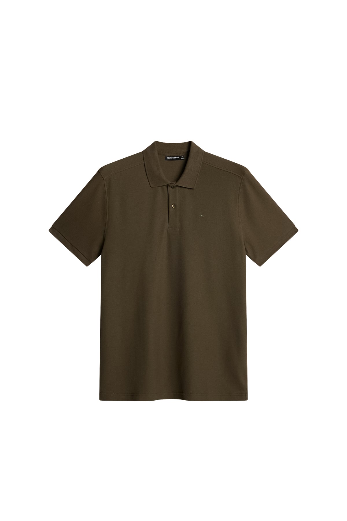 Troy Polo Shirt Seasonal Pique in Forest Green by J.Lindeberg
