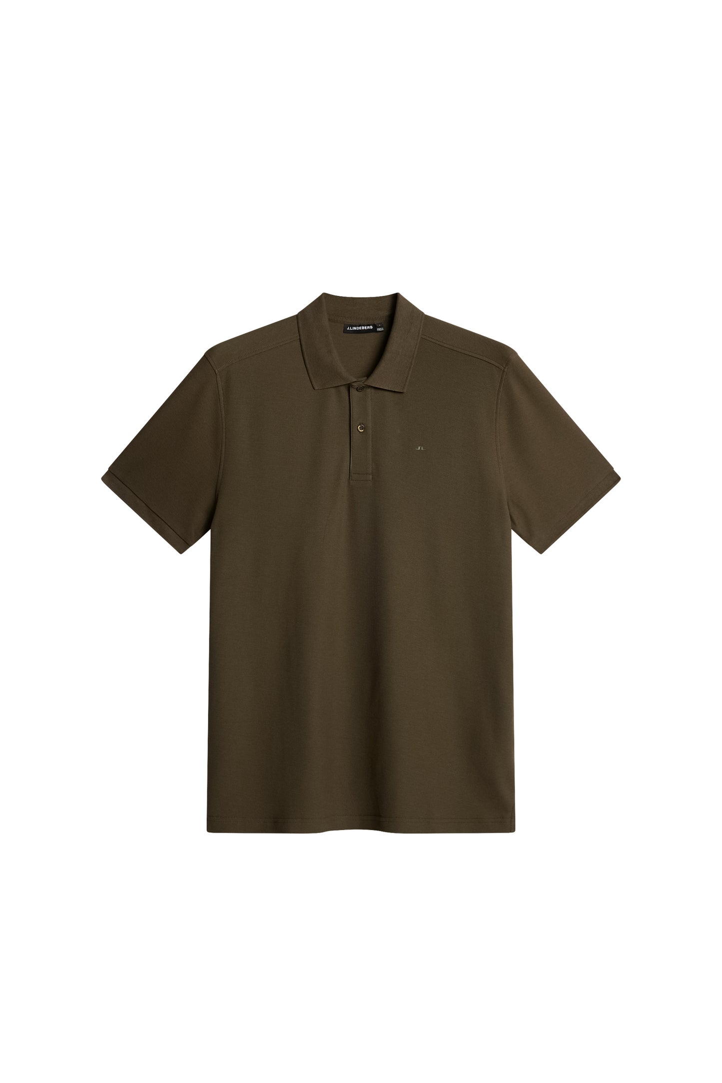Troy Polo Shirt Seasonal Pique in Forest Green by J.Lindeberg