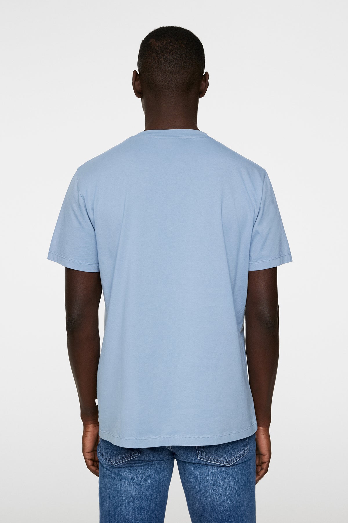 Sid Basic T-Shirt in Rain Washed by J.Lindeberg