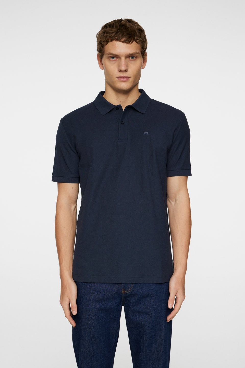 Rudy slim Polo Pique / JL Navy