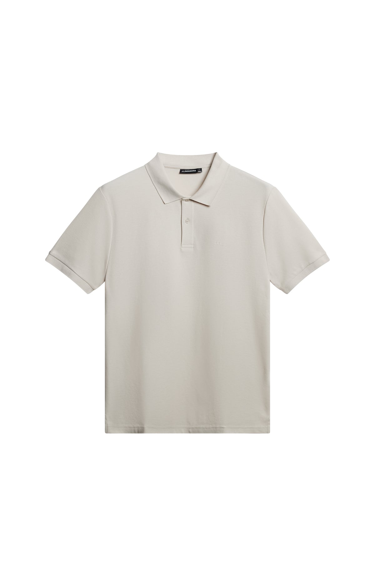 Rudy slim Polo Pique in Moonbeam by J.Lindeberg