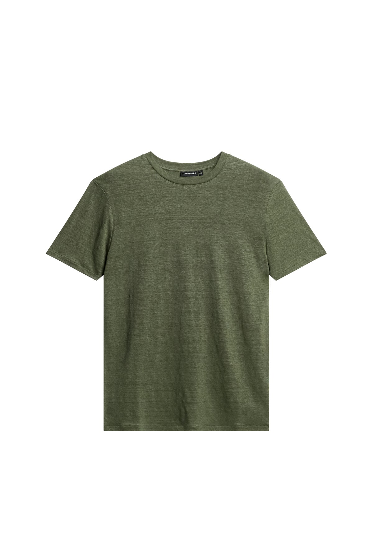 Coma Linen Tee in Olivine by J.Lindeberg