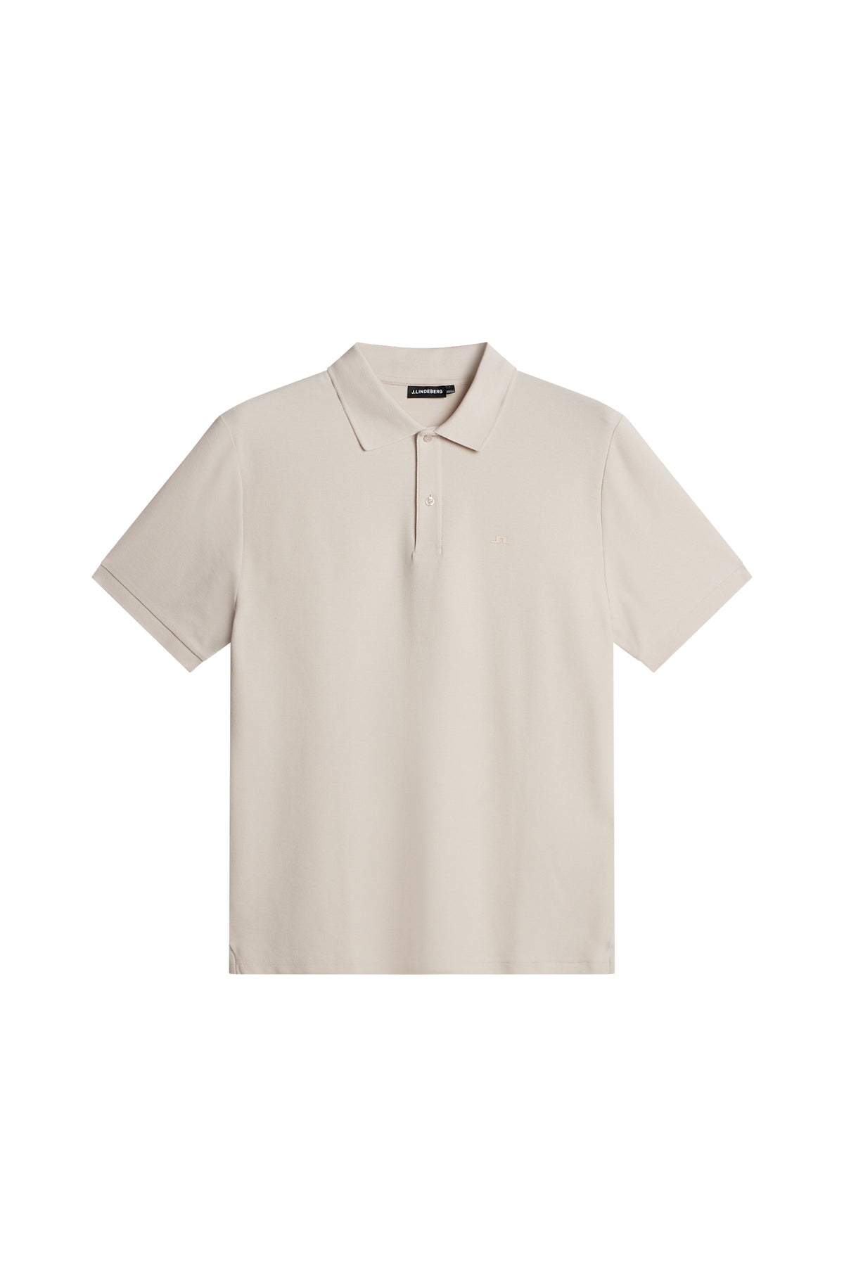 Rudy slim Polo Pique in Moonbeam by J.Lindeberg