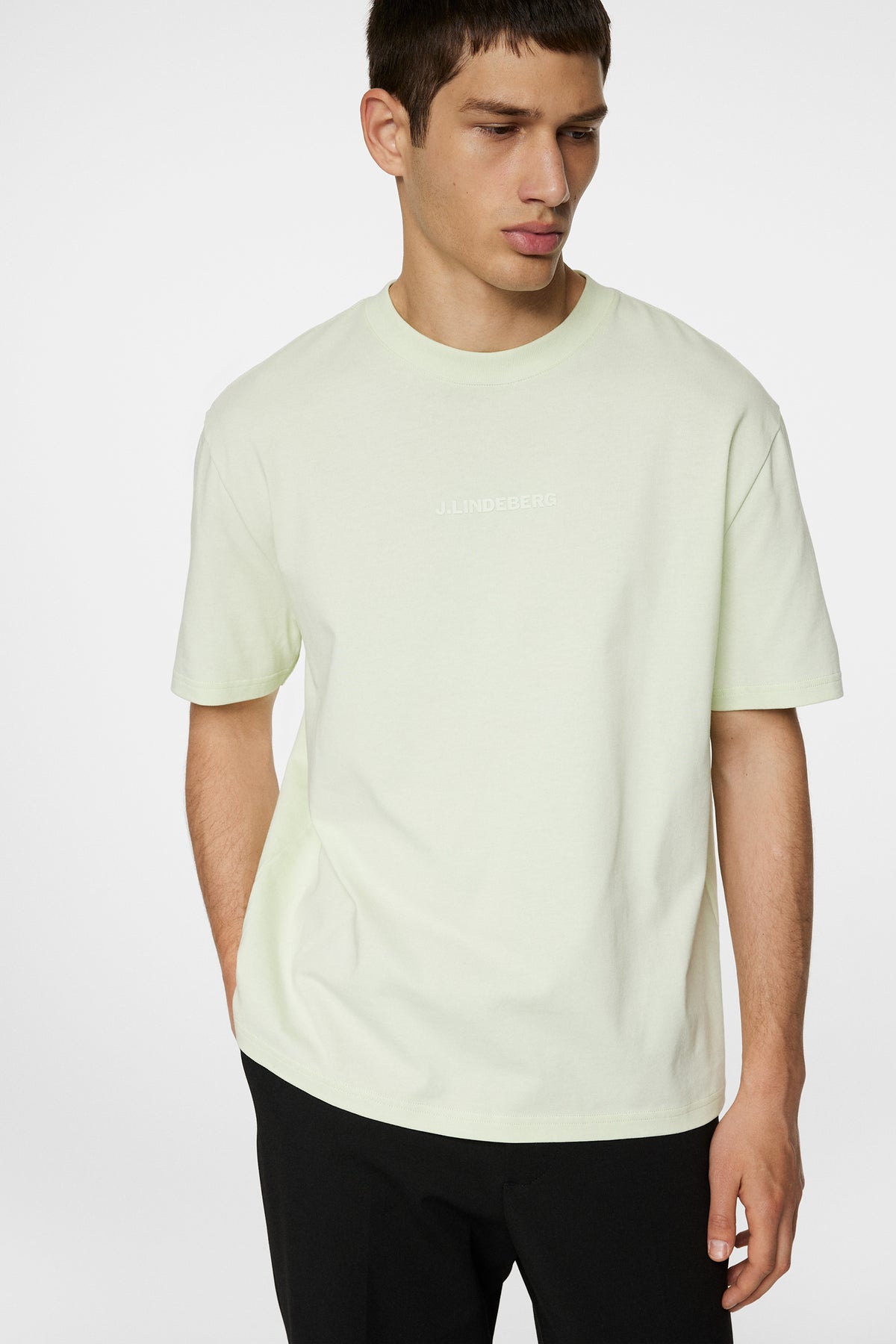 Hale Heavy Logo T-shirt in Ambrosia by J.Lindeberg