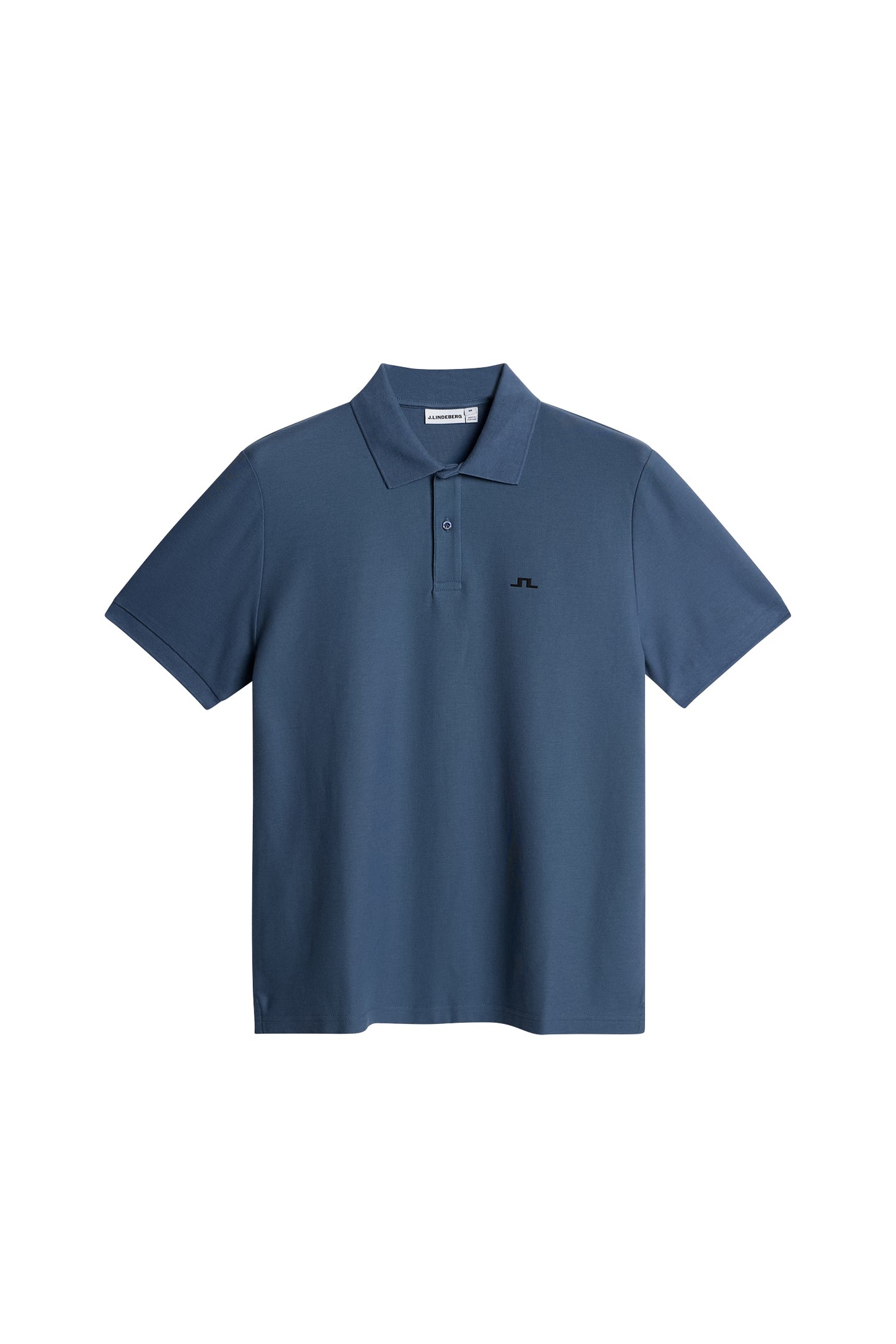 Rudy Slim Polo Pique in Vintage Indigo by J.Lindeberg