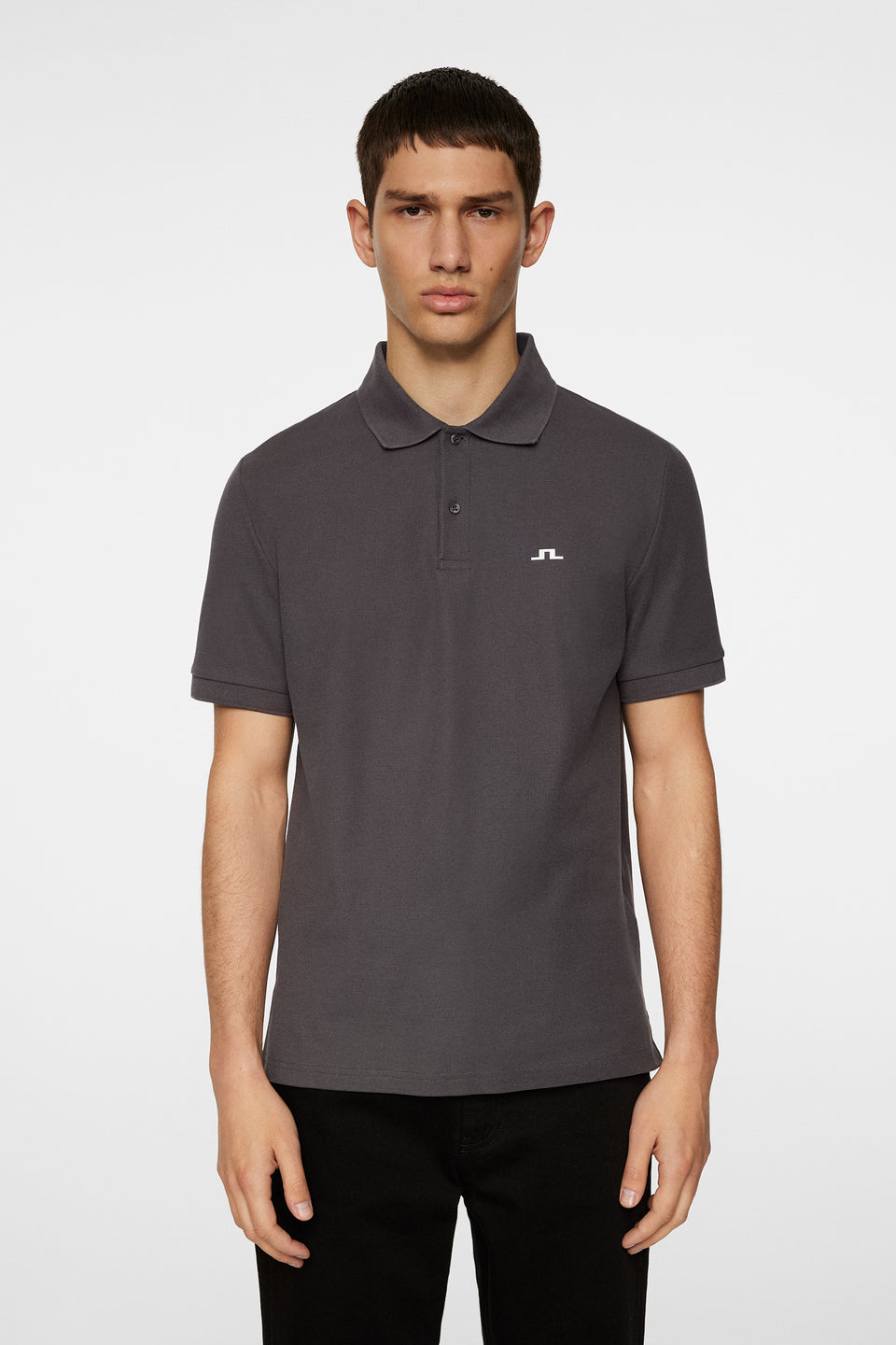 Rudy Slim Polo Pique / Asphalt