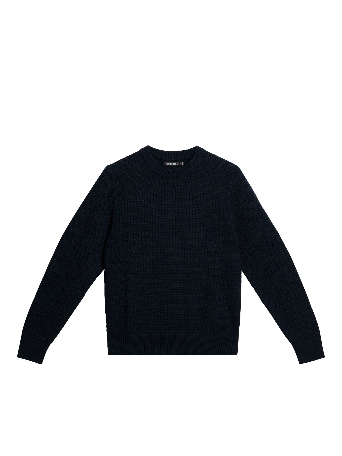 Oliver Structure Sweater in JL Navy by J.Lindeberg