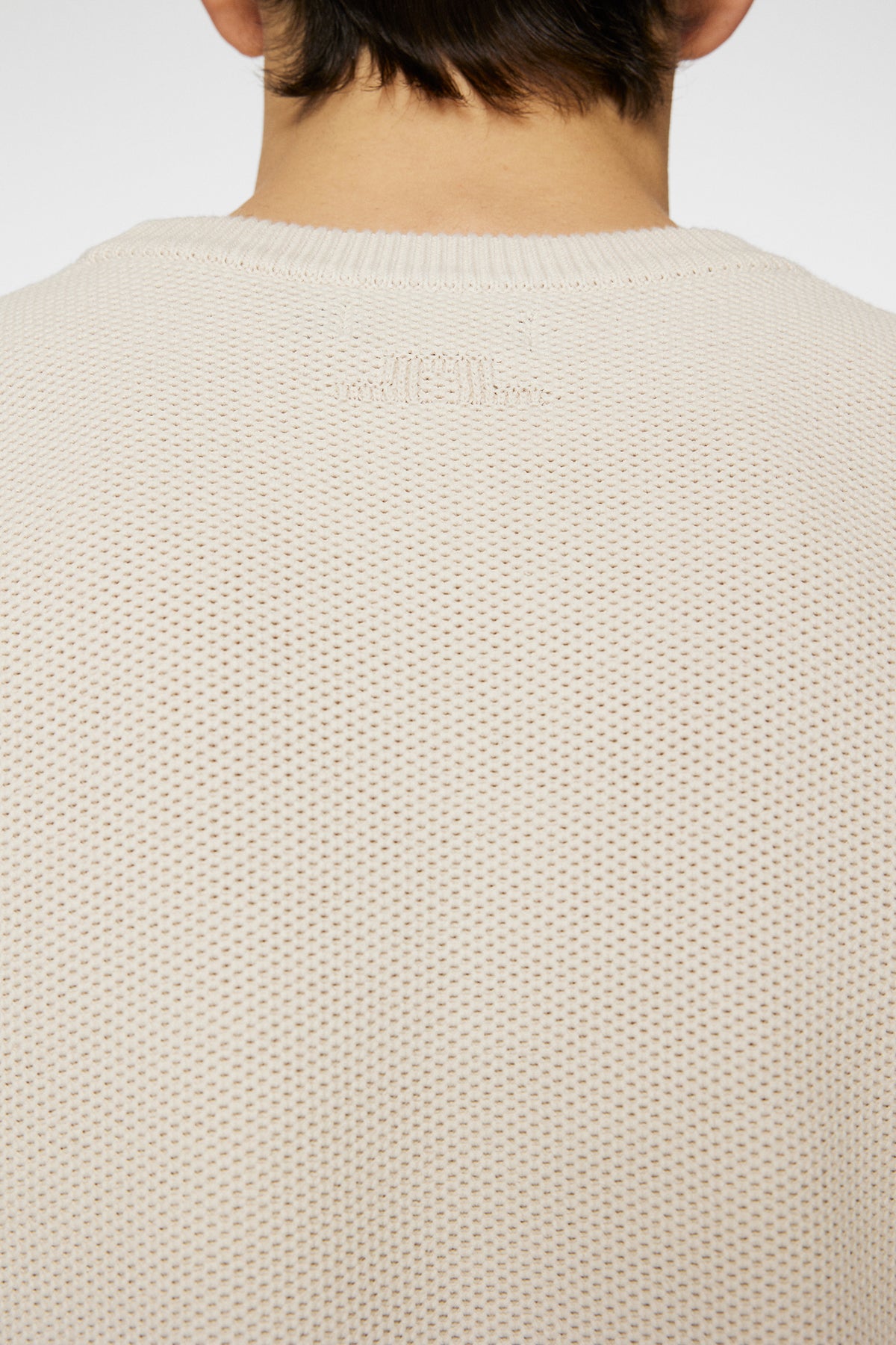 Arthur Knit Org Cotton in Moonbeam by J.Lindeberg
