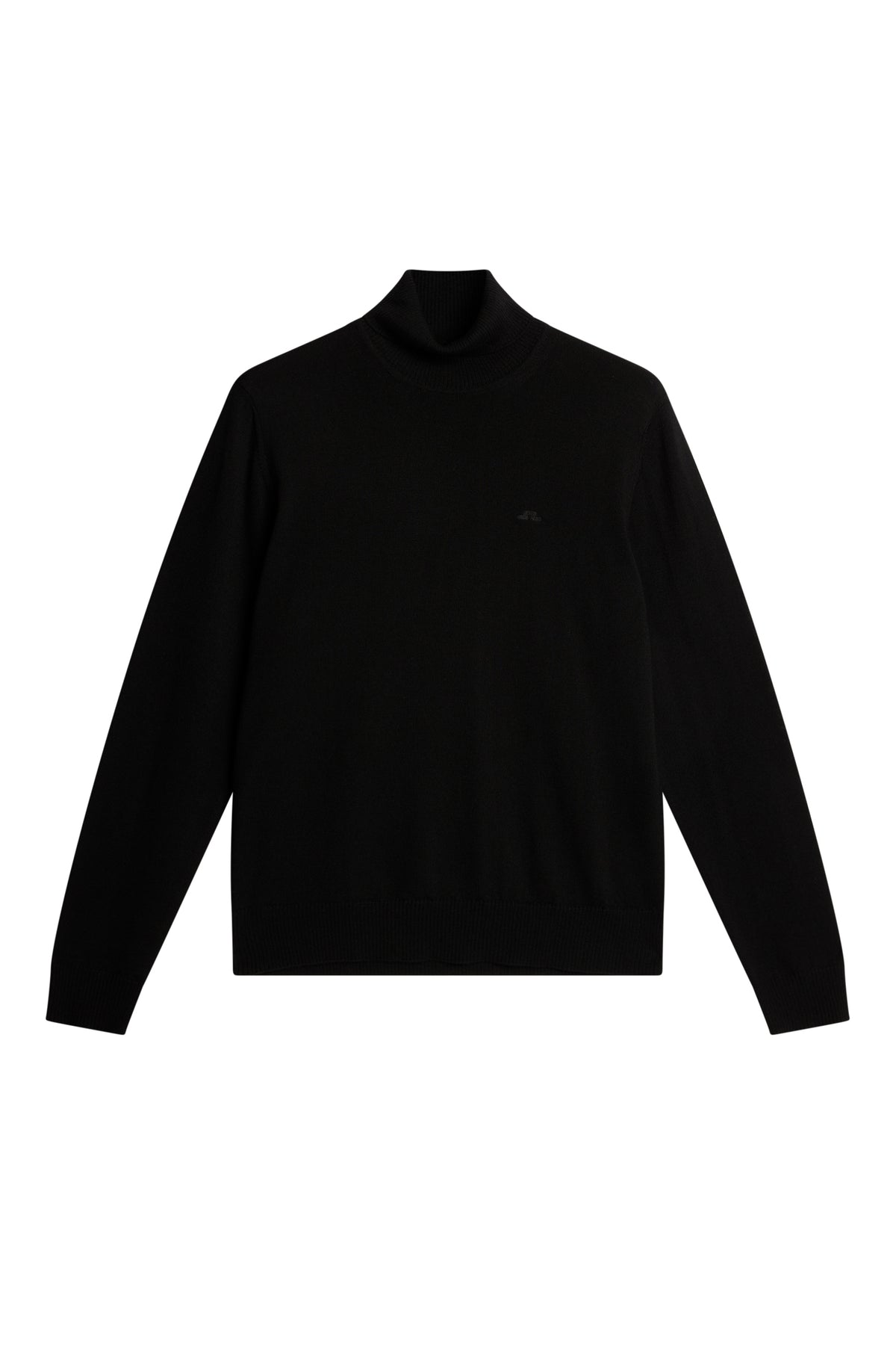 Kaden Merino Turtle Neck in Black by J.Lindeberg
