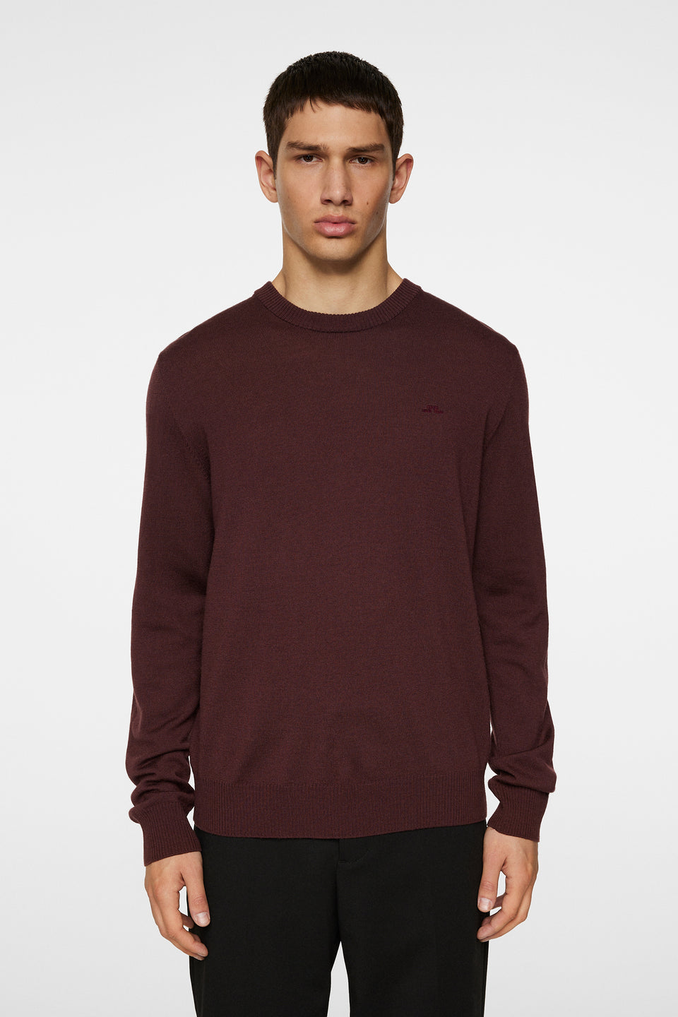 Keane Merino Crew Neck / Huckleberry