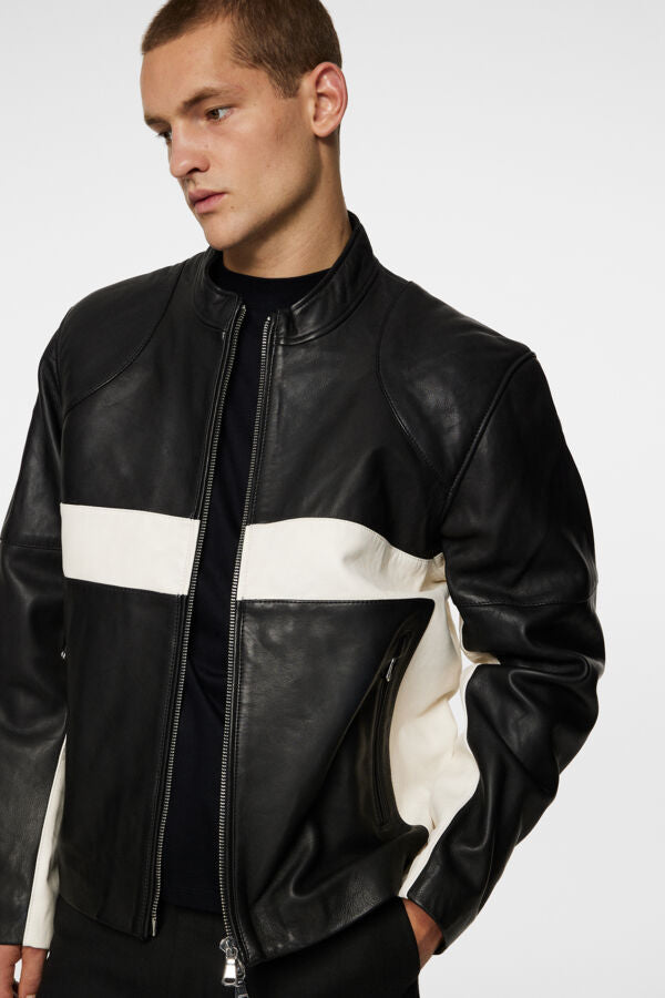 Tatum Leather Biker Jacket