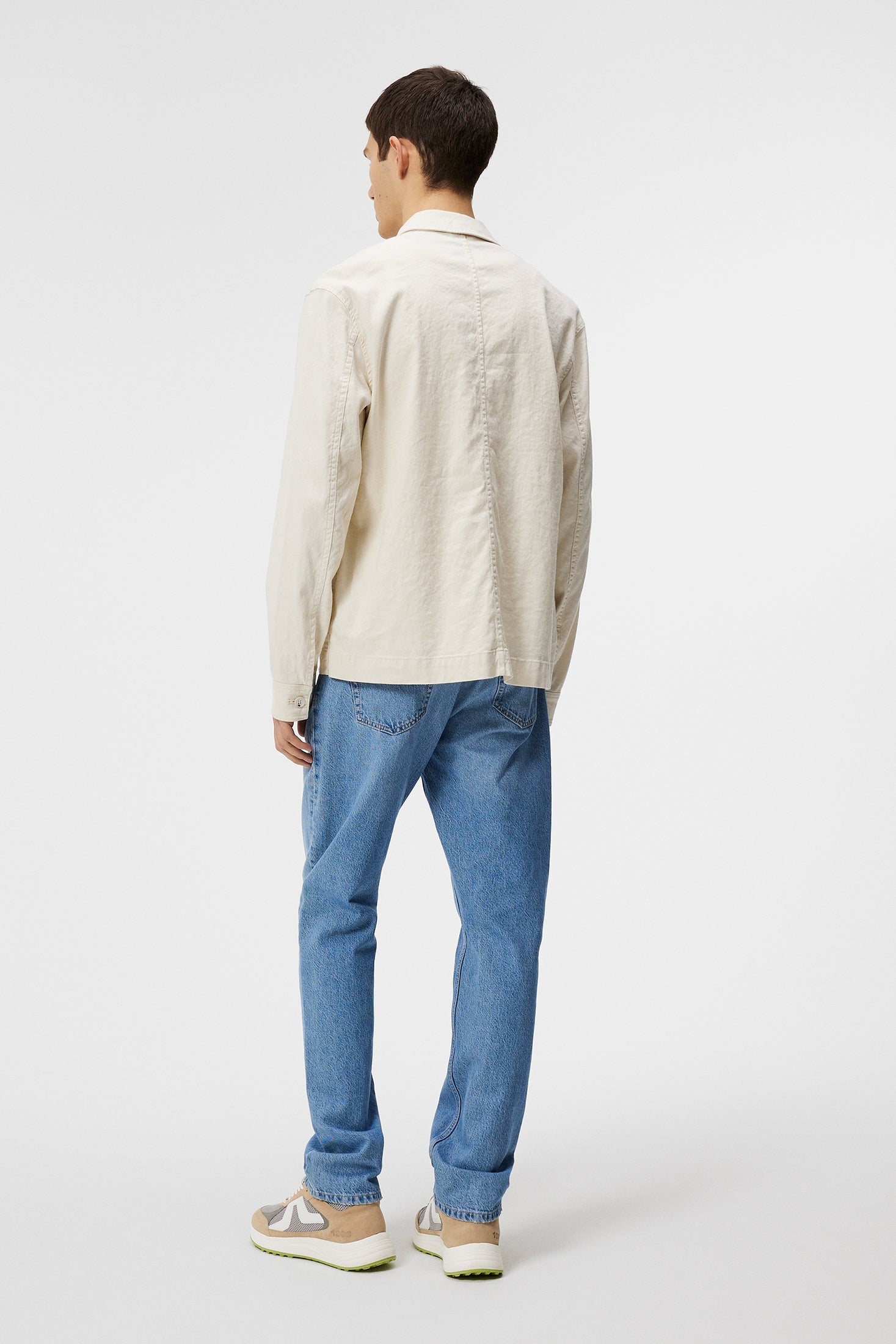 Errol Linen Workwear Overshirt