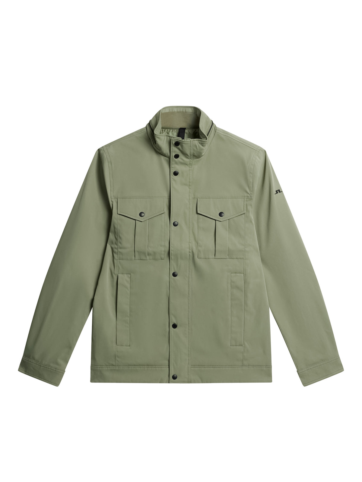 Bailey Poly Jacket in Oil Green by J.Lindeberg